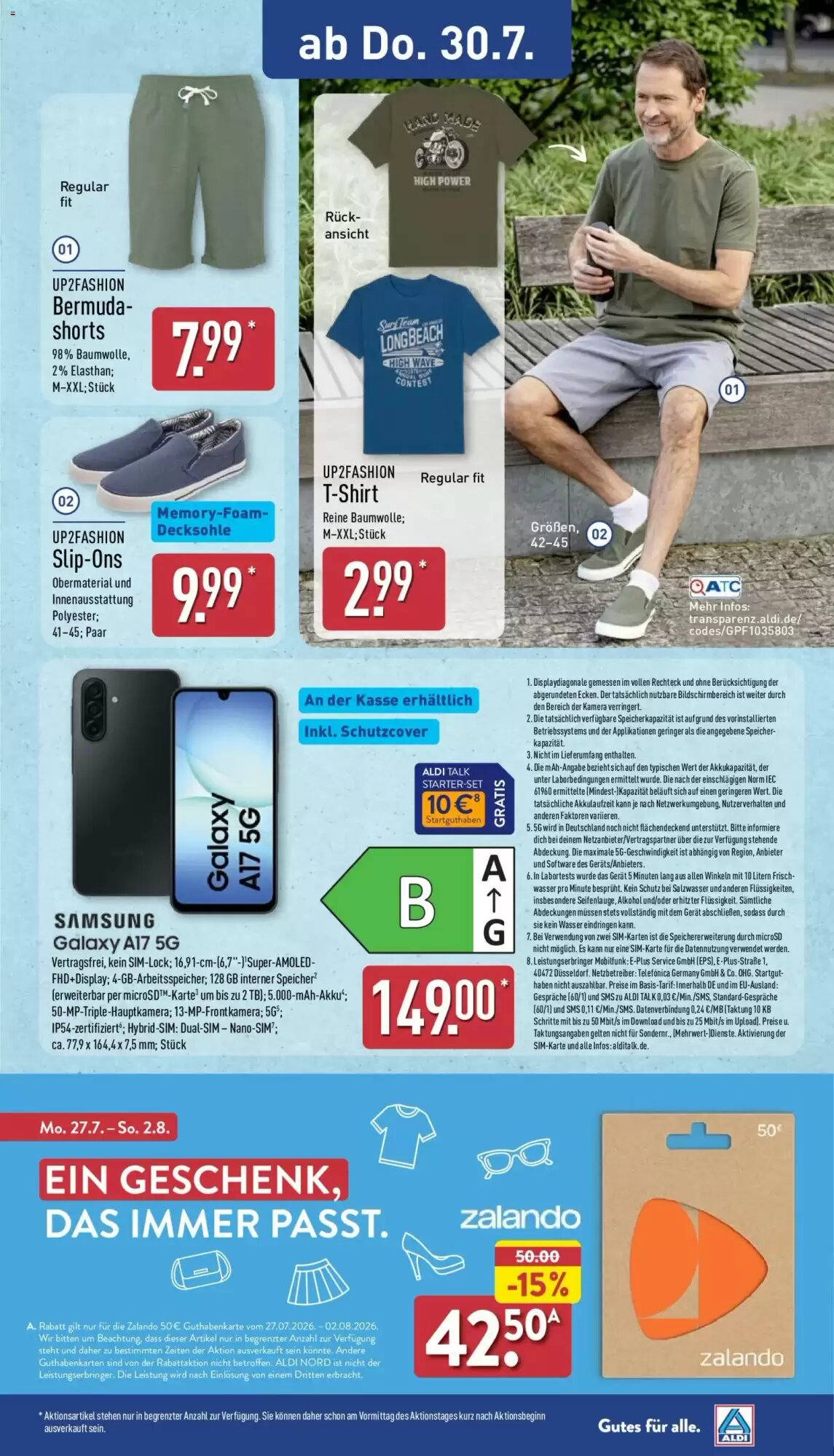 Aldi Nord Prospekt (ab 27.07.2026) zum Blättern - Seite 11