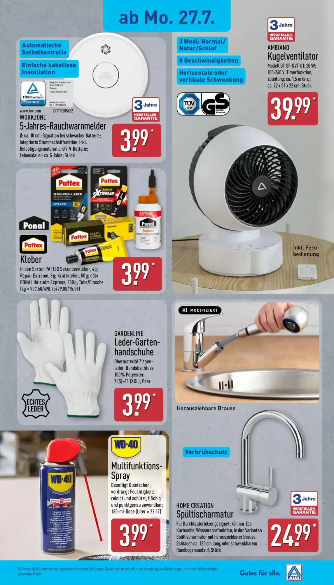 Aldi Nord Prospekt (ab 27.07.2026) zum Blättern - Seite 5