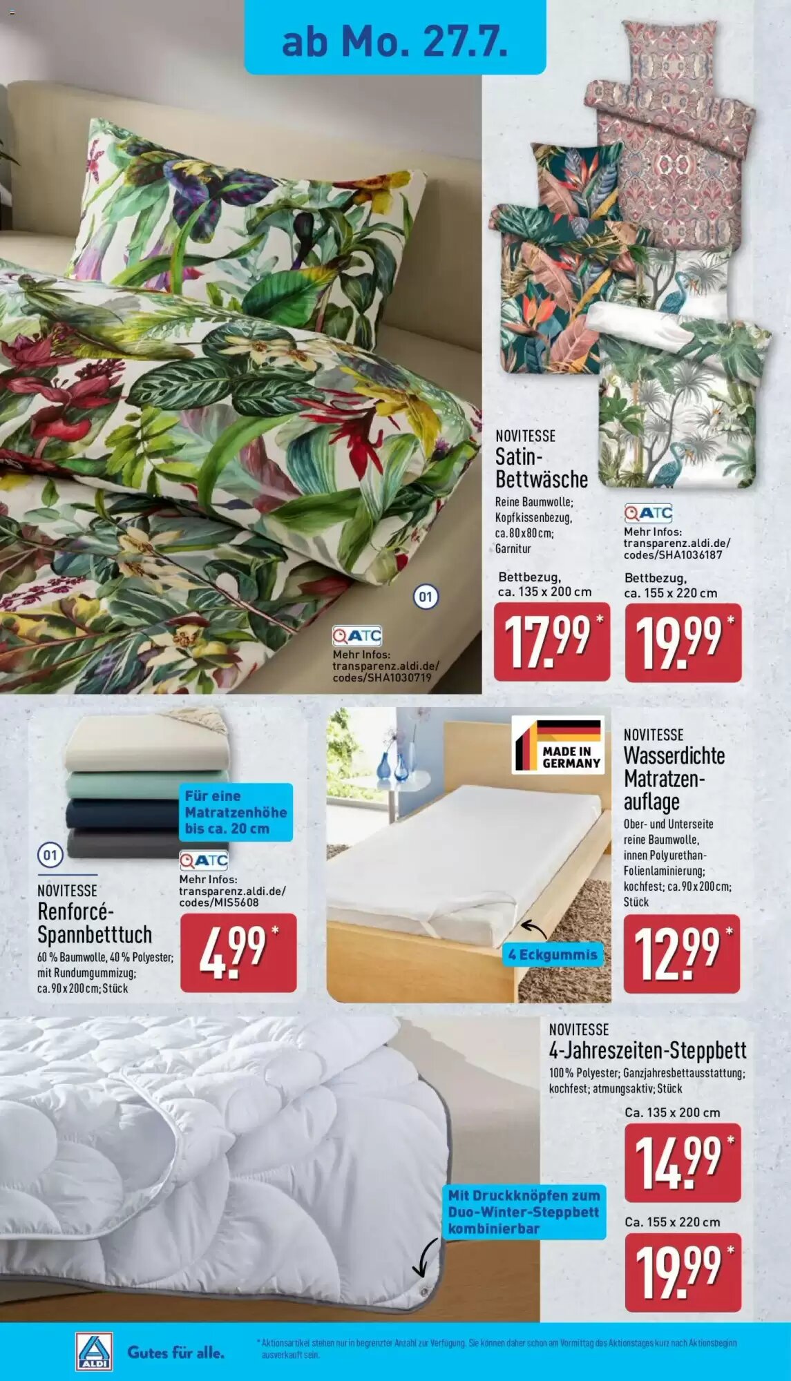 Aldi Nord Prospekt (ab 27.07.2026) zum Blättern - Seite 6