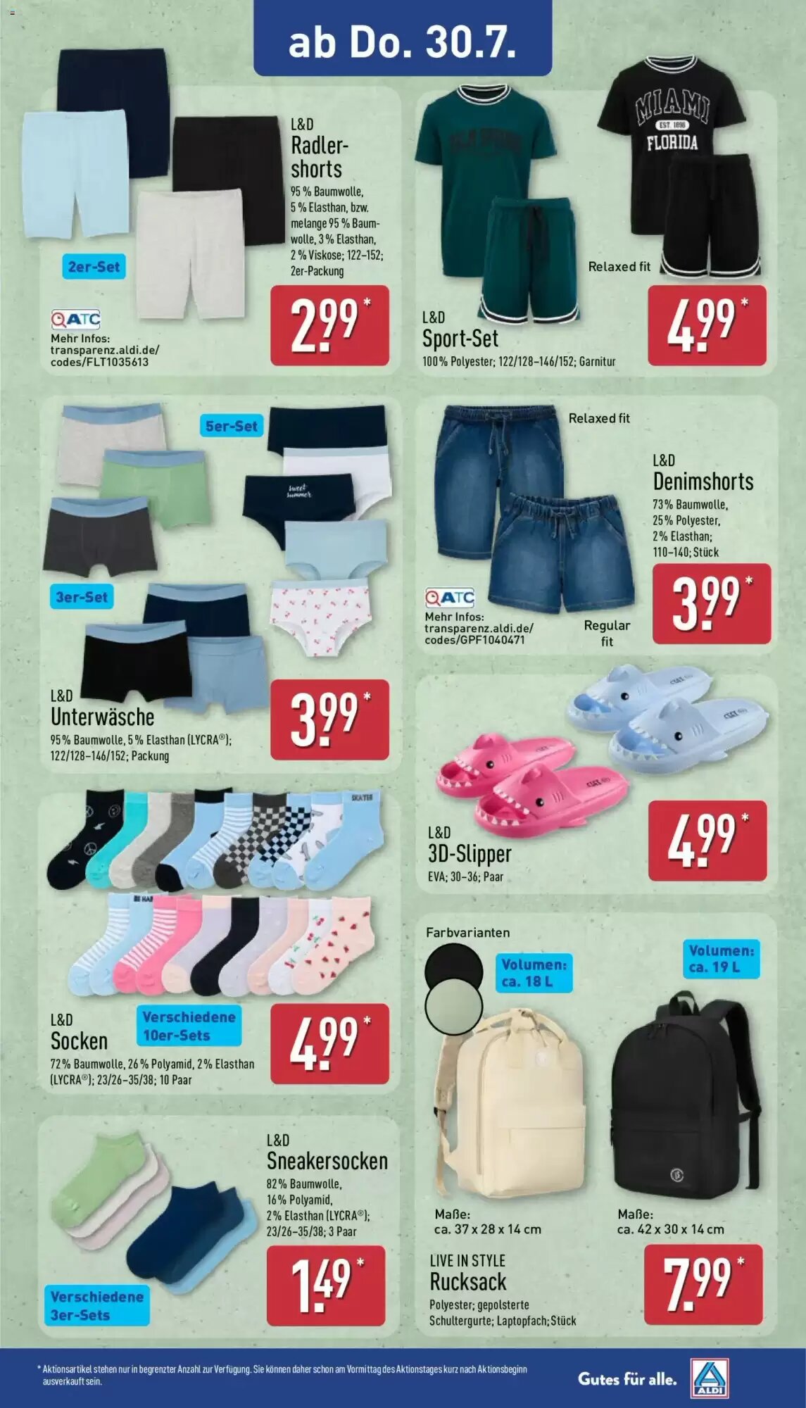 Aldi Nord Prospekt (ab 27.07.2026) zum Blättern - Seite 9