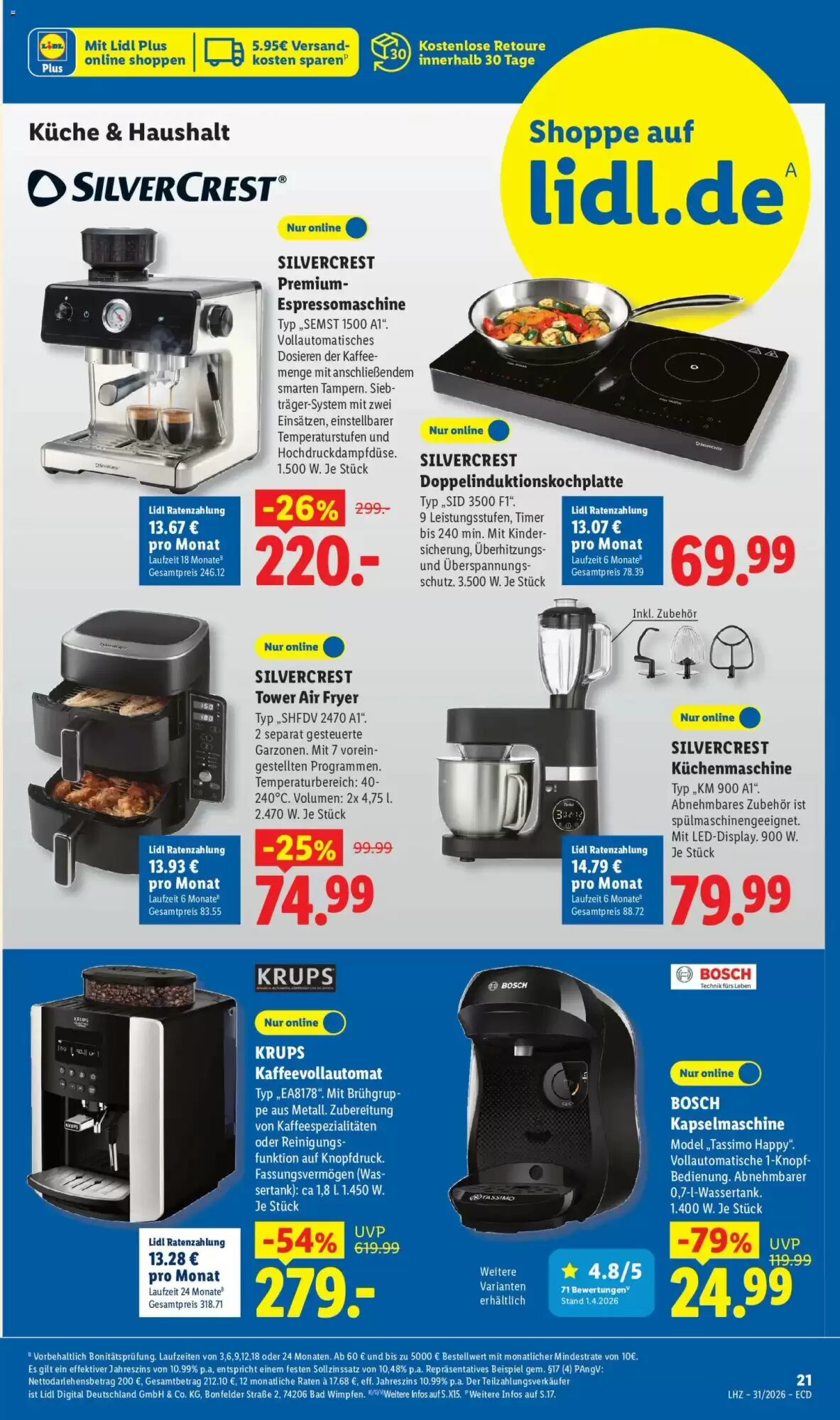 Lidl Prospekt (ab 27.07.2026) zum Blättern - Seite 13