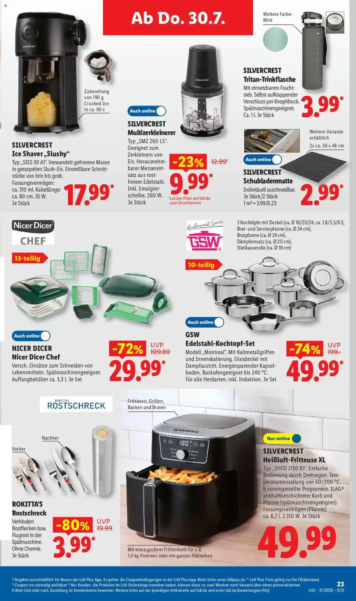 Lidl Prospekt (ab 27.07.2026) zum Blättern - Seite 15