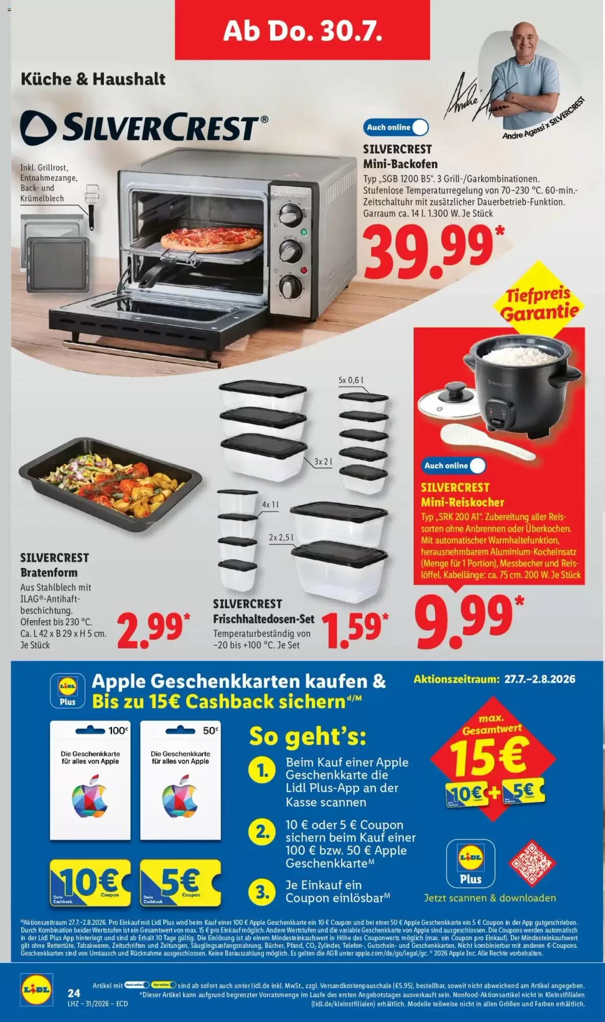 Lidl Prospekt (ab 27.07.2026) zum Blättern - Seite 16