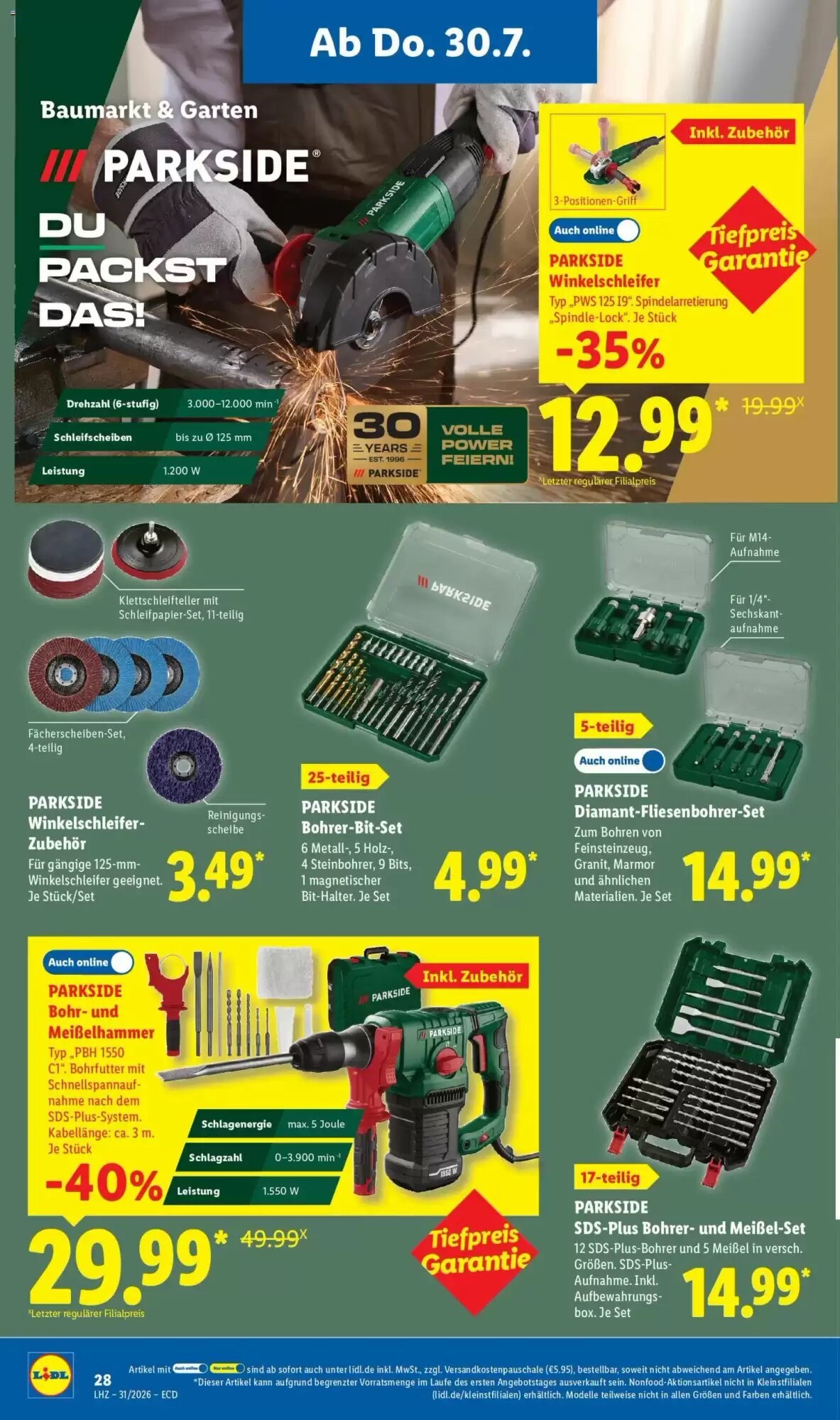 Lidl Prospekt (ab 27.07.2026) zum Blättern - Seite 22