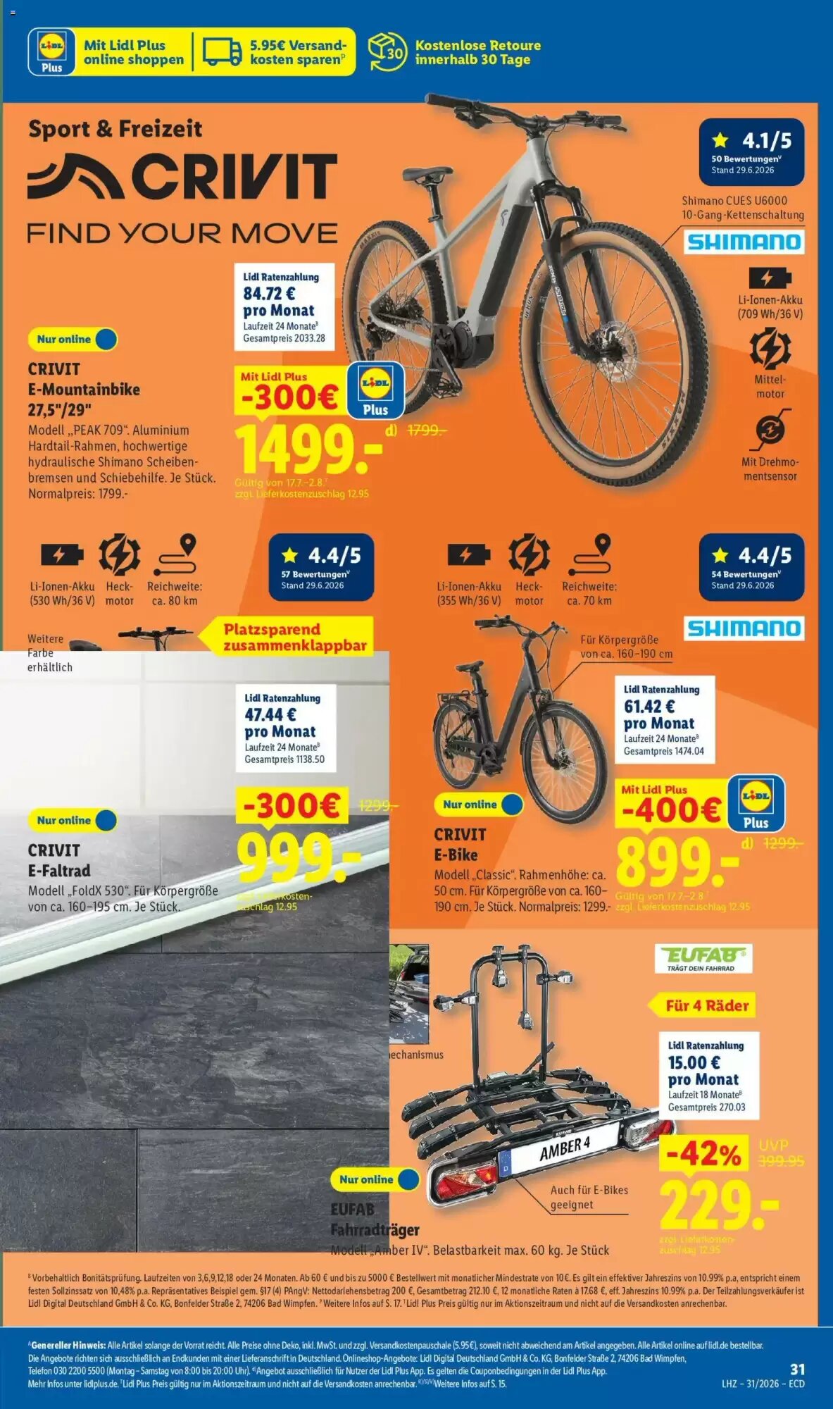 Lidl Prospekt (ab 27.07.2026) zum Blättern - Seite 25