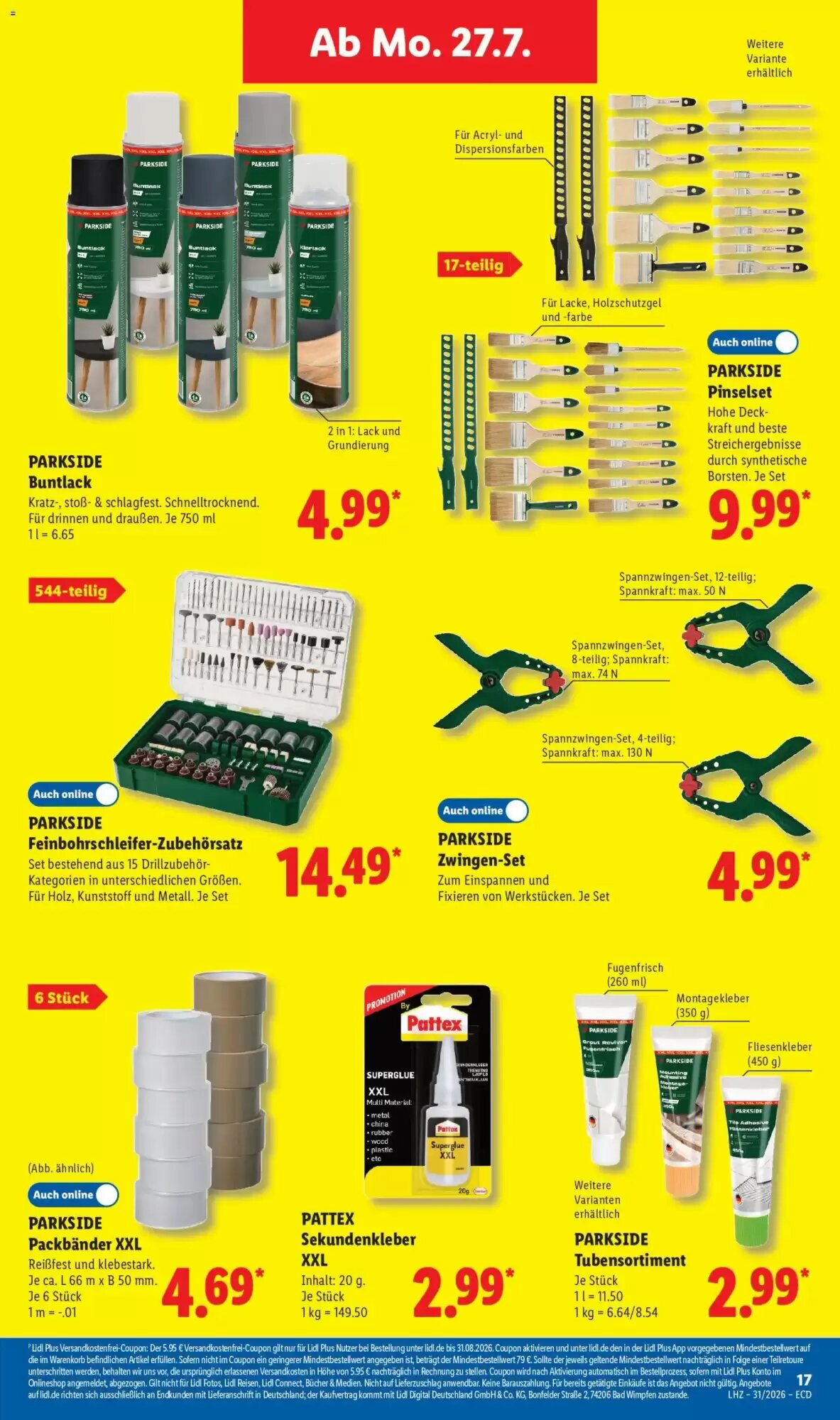 Lidl Prospekt (ab 27.07.2026) zum Blättern - Seite 9