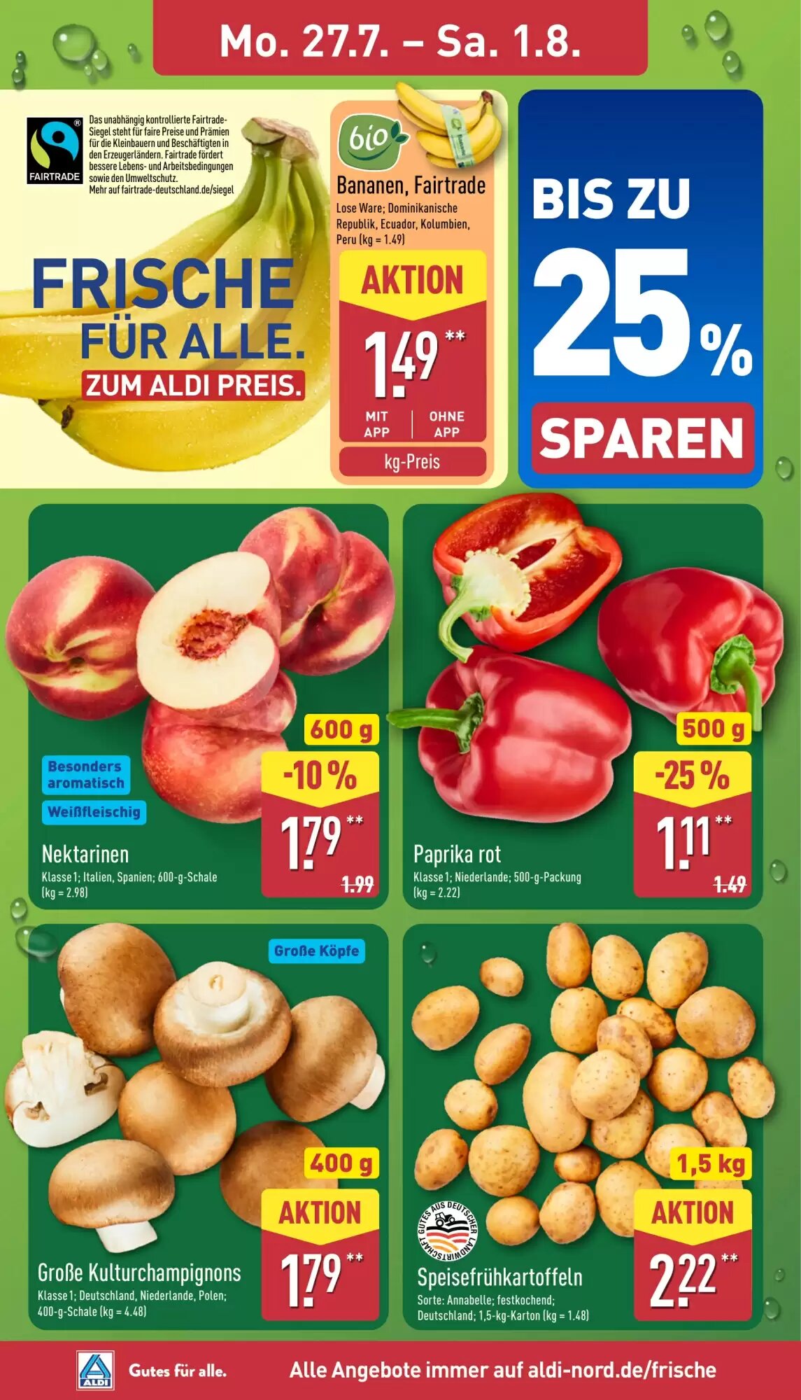Aldi Nord Prospekt (ab 27.07.2026) zum Blättern - Seite 2
