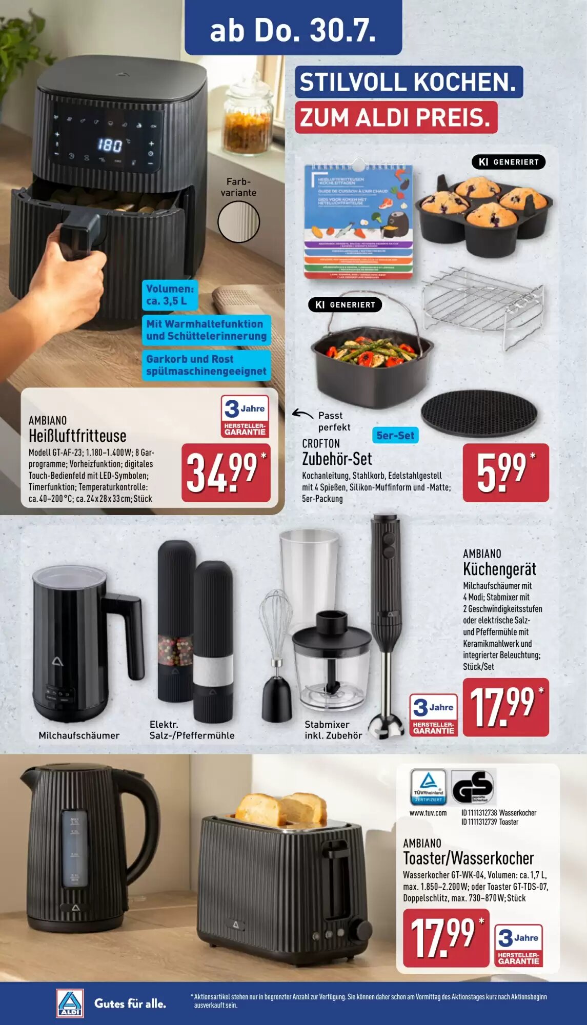 Aldi Nord Prospekt (ab 27.07.2026) zum Blättern - Seite 26