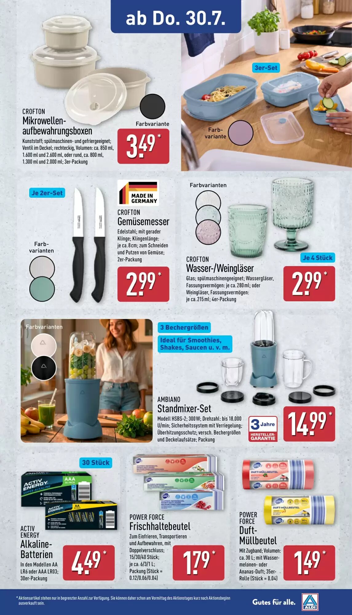 Aldi Nord Prospekt (ab 27.07.2026) zum Blättern - Seite 27