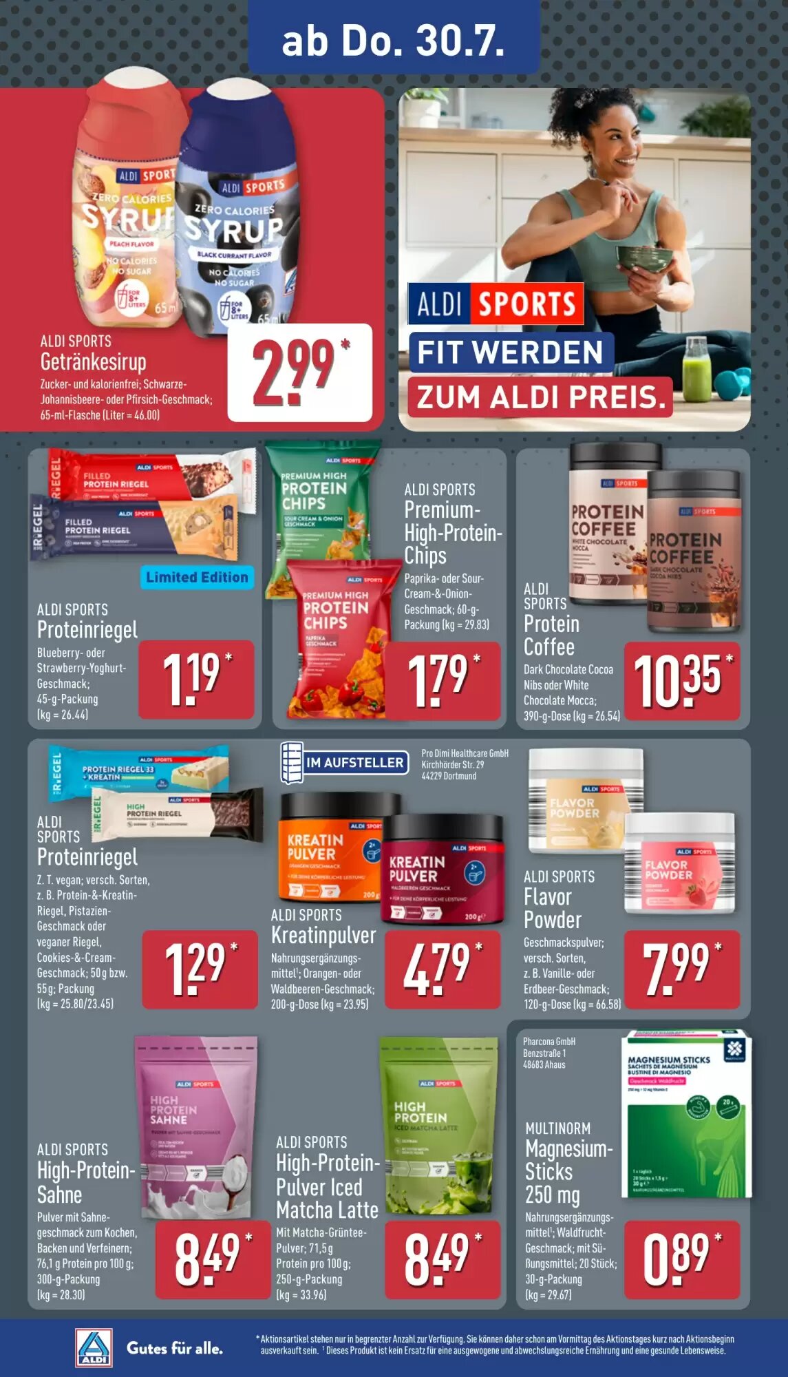 Aldi Nord Prospekt (ab 27.07.2026) zum Blättern - Seite 30