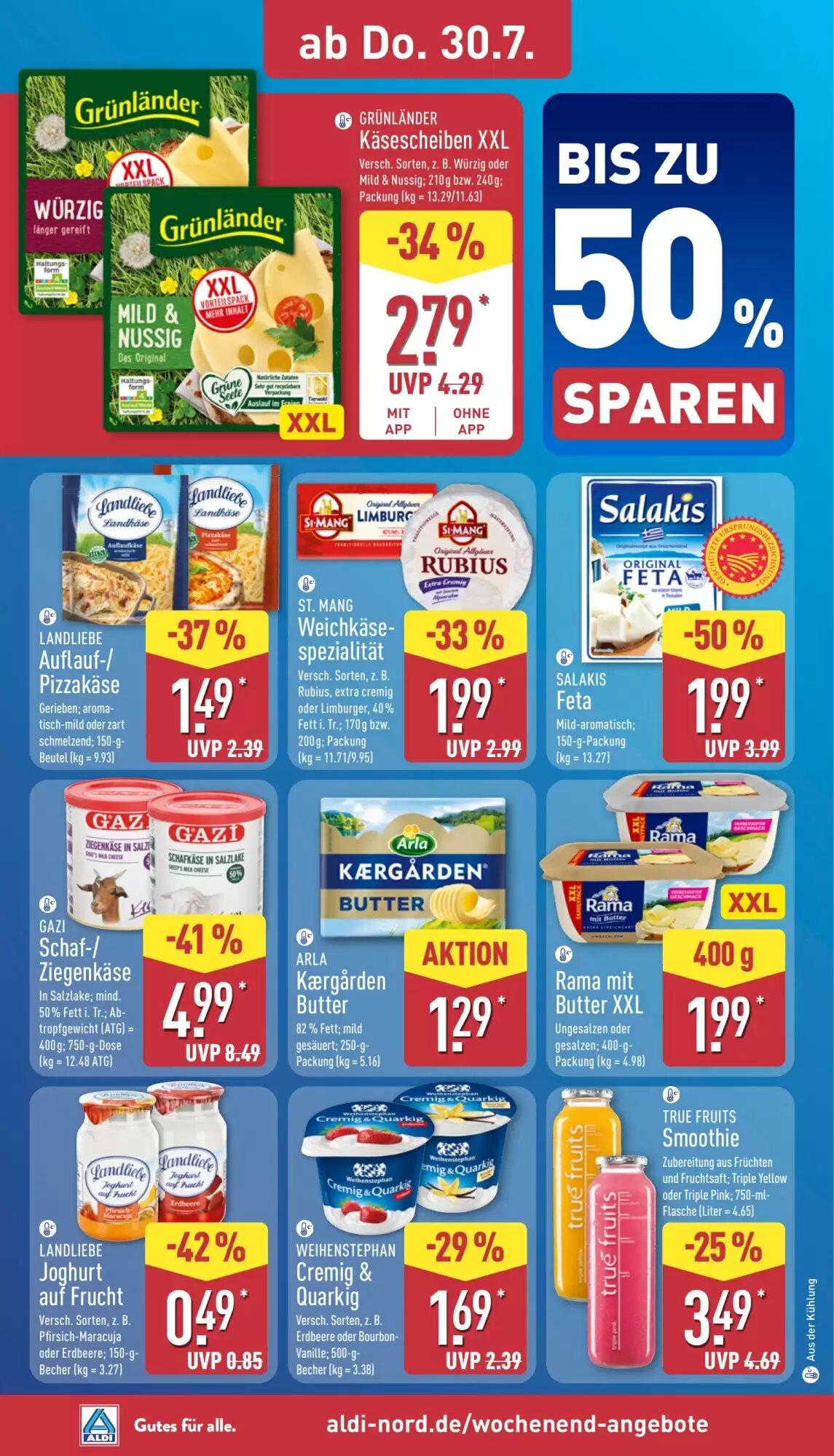 Aldi Nord Prospekt (ab 27.07.2026) zum Blättern - Seite 34