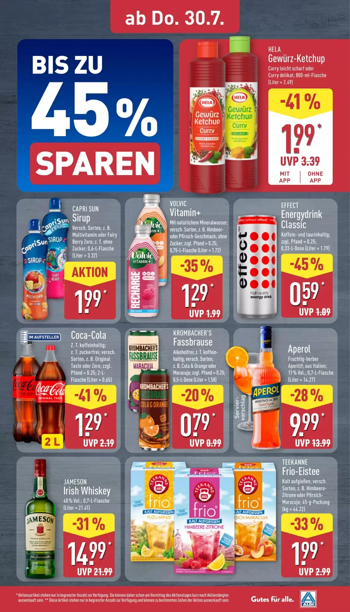 Aldi Nord Prospekt (ab 27.07.2026) zum Blättern - Seite 37