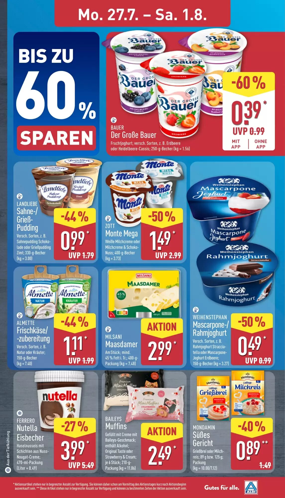 Aldi Nord Prospekt (ab 27.07.2026) zum Blättern - Seite 7
