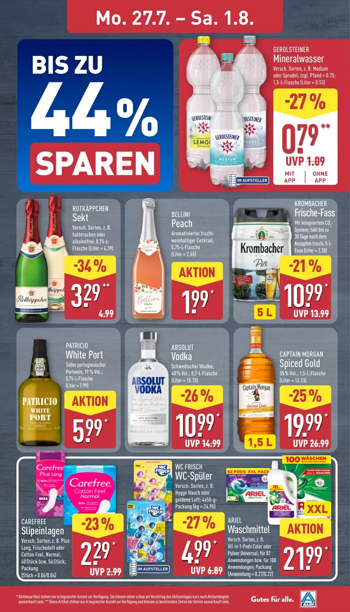 Aldi Nord Prospekt (ab 27.07.2026) zum Blättern - Seite 9