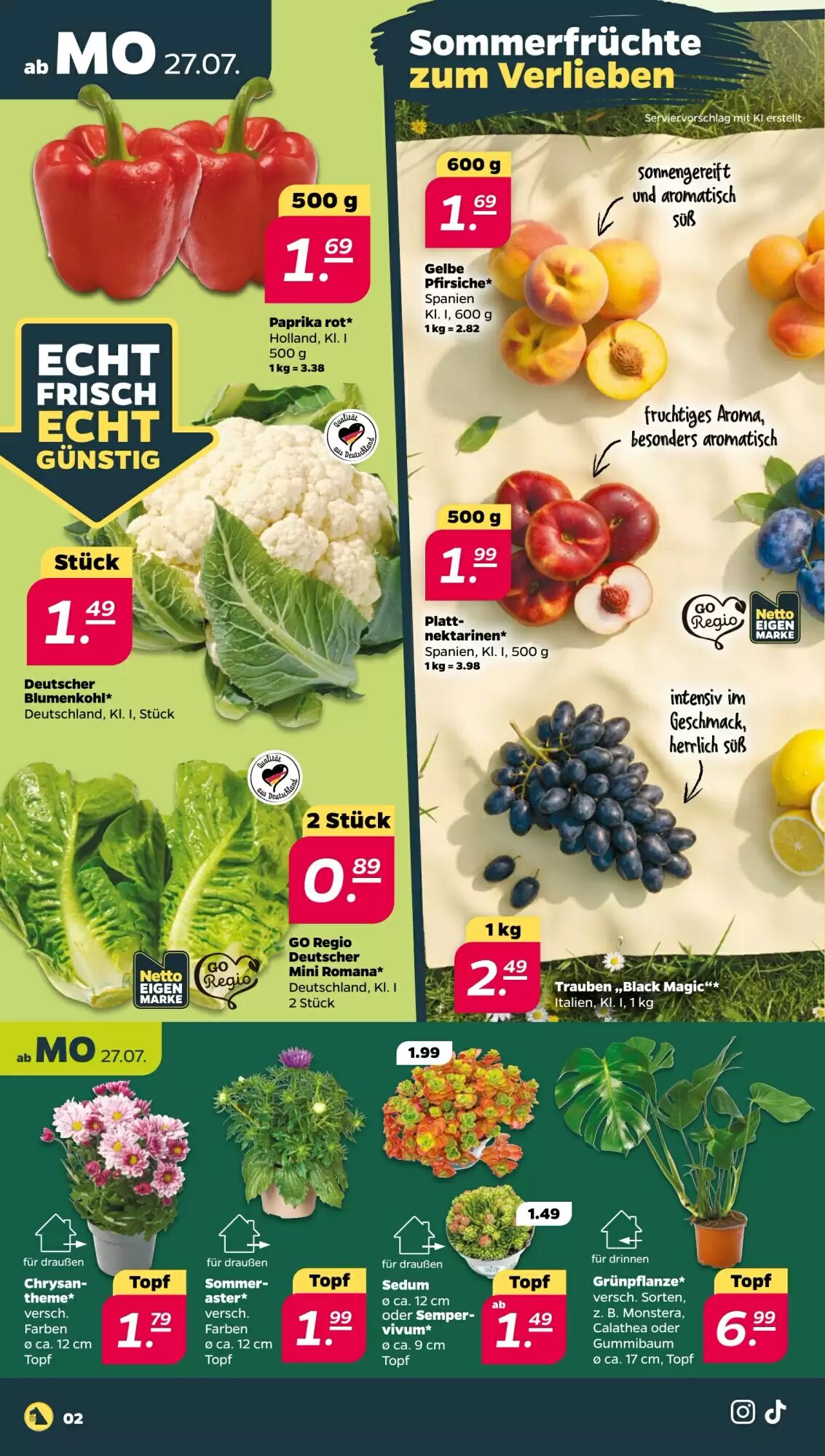 NETTO Prospekt (ab 27.07.2026) zum Blättern - Seite 2