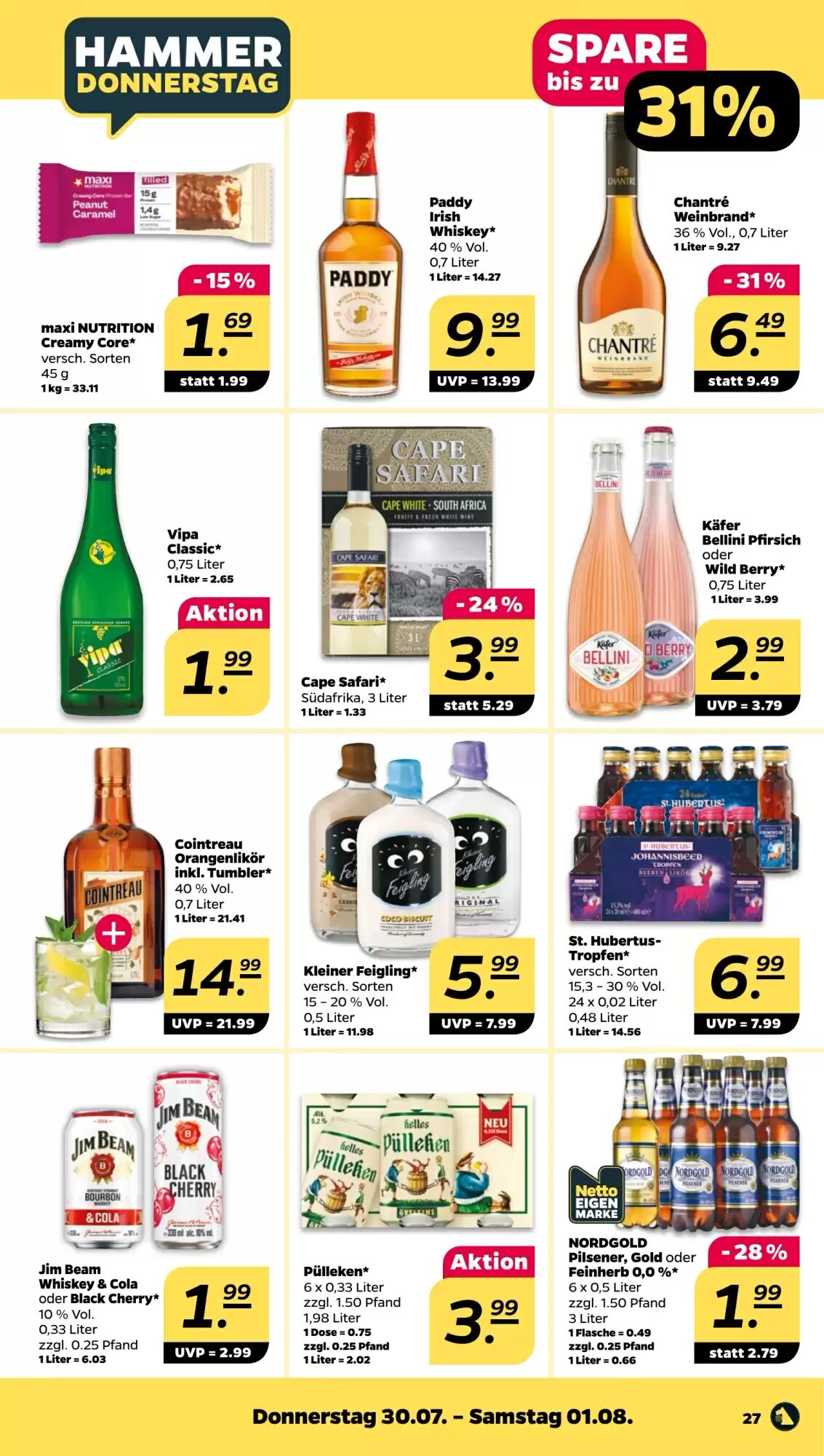 NETTO Prospekt (ab 27.07.2026) zum Blättern - Seite 31