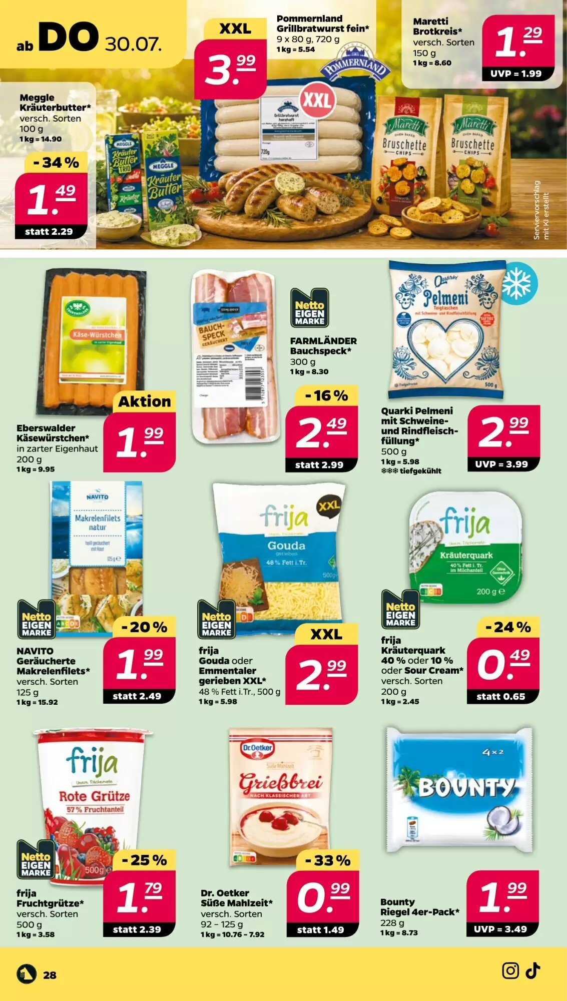 NETTO Prospekt (ab 27.07.2026) zum Blättern - Seite 32