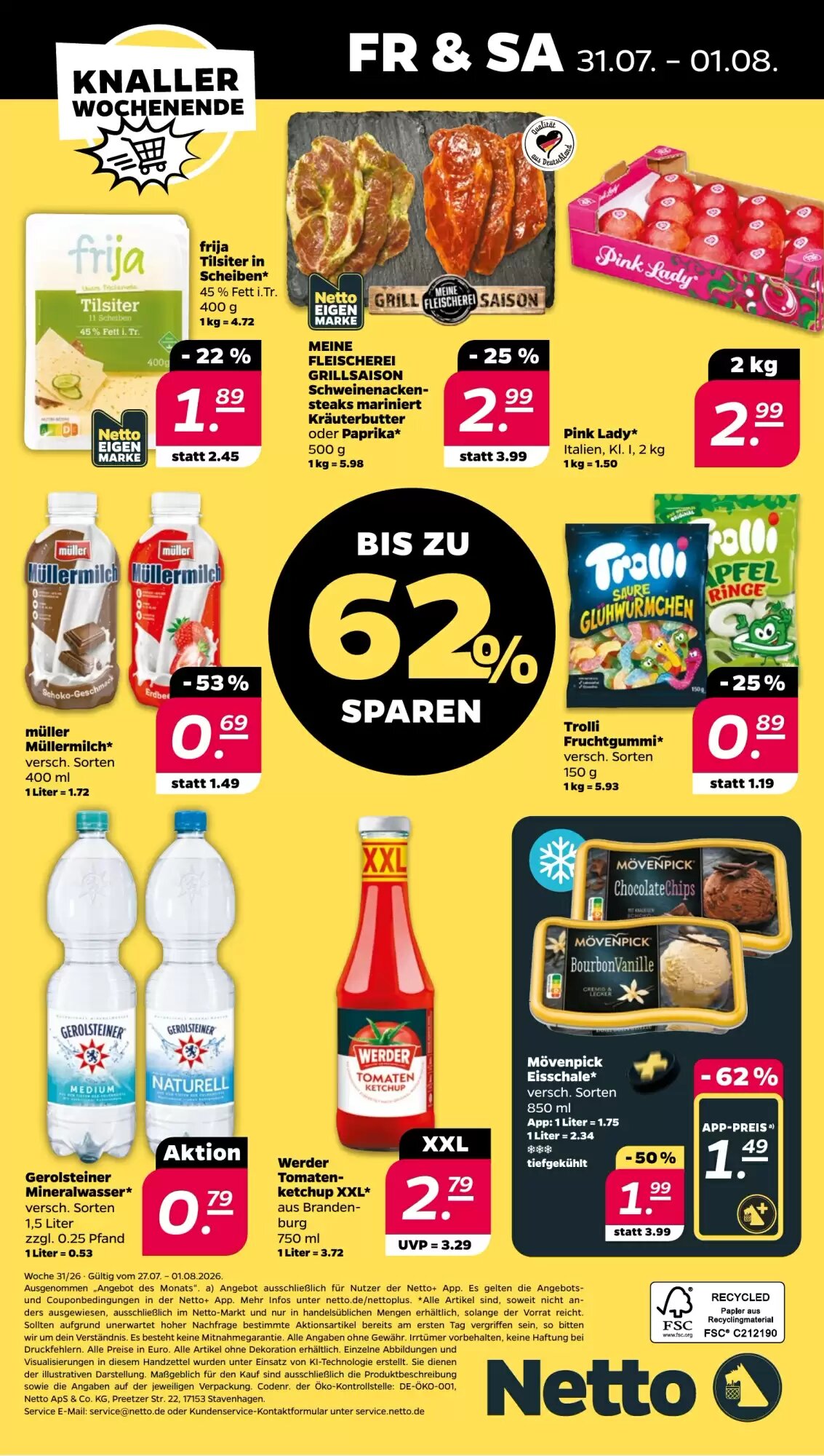 NETTO Prospekt (ab 27.07.2026) zum Blättern - Seite 36