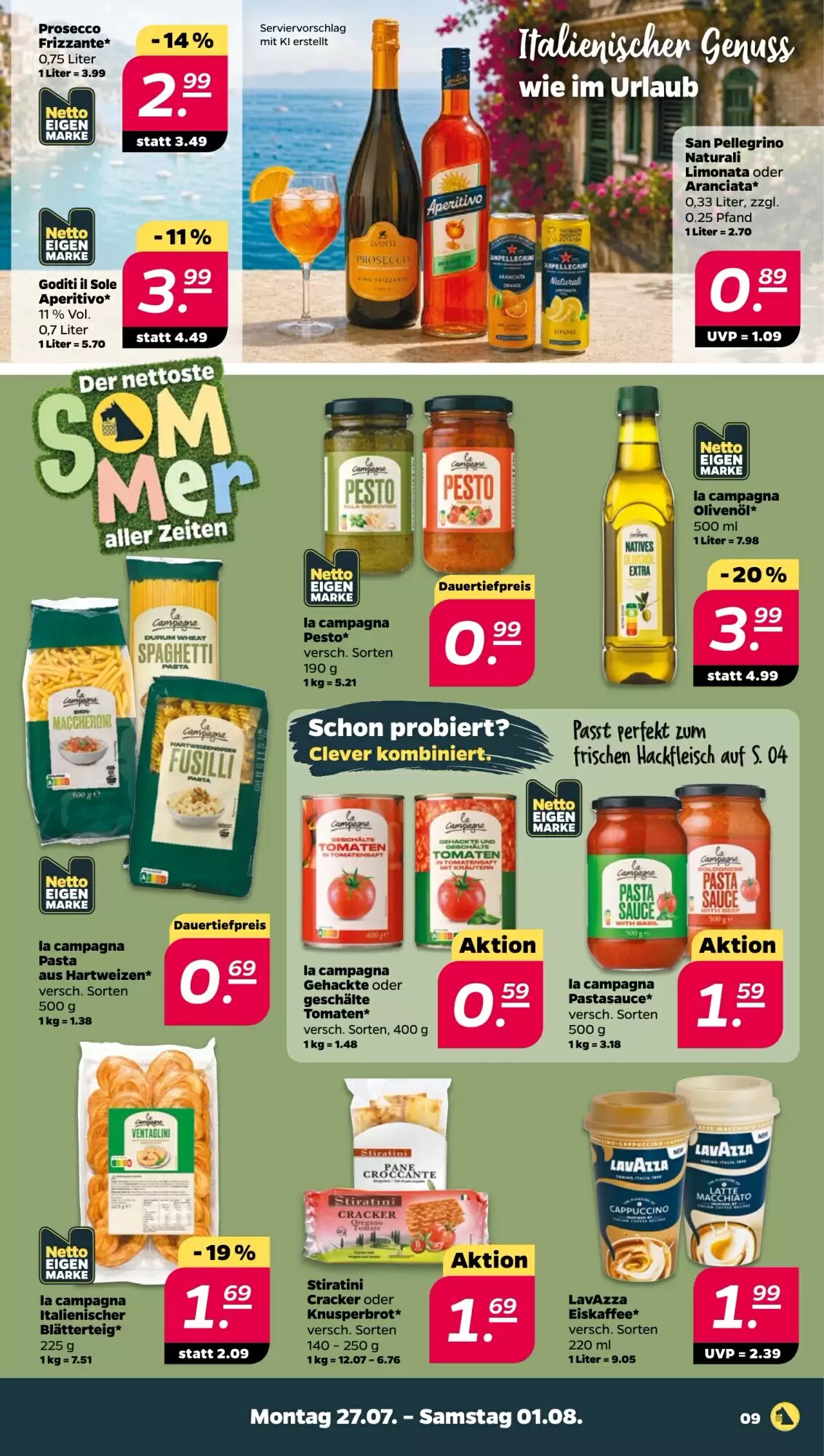 NETTO Prospekt (ab 27.07.2026) zum Blättern - Seite 9