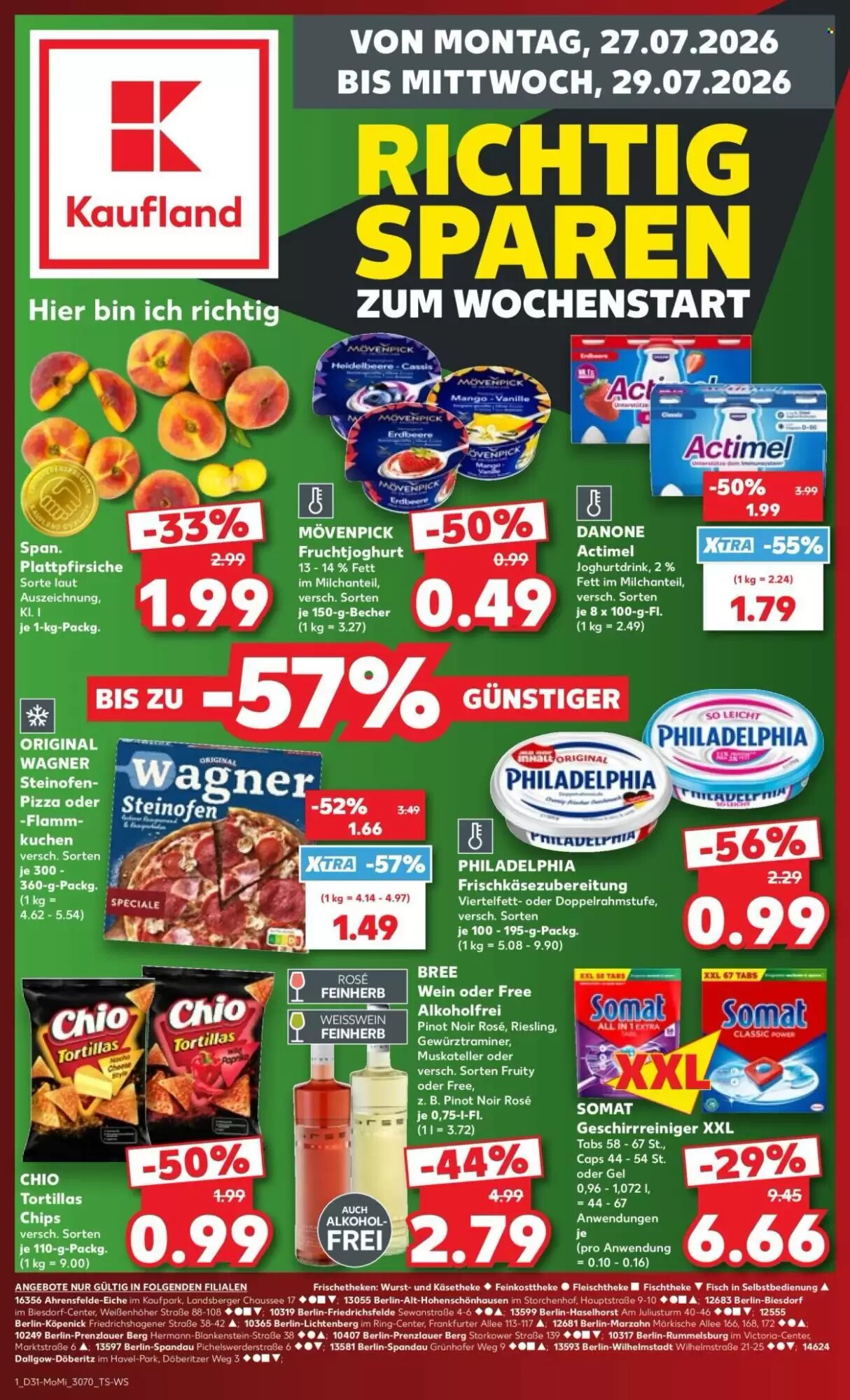 Kaufland Prospekt (ab 27.07.2026) zum Blättern - Seite 1