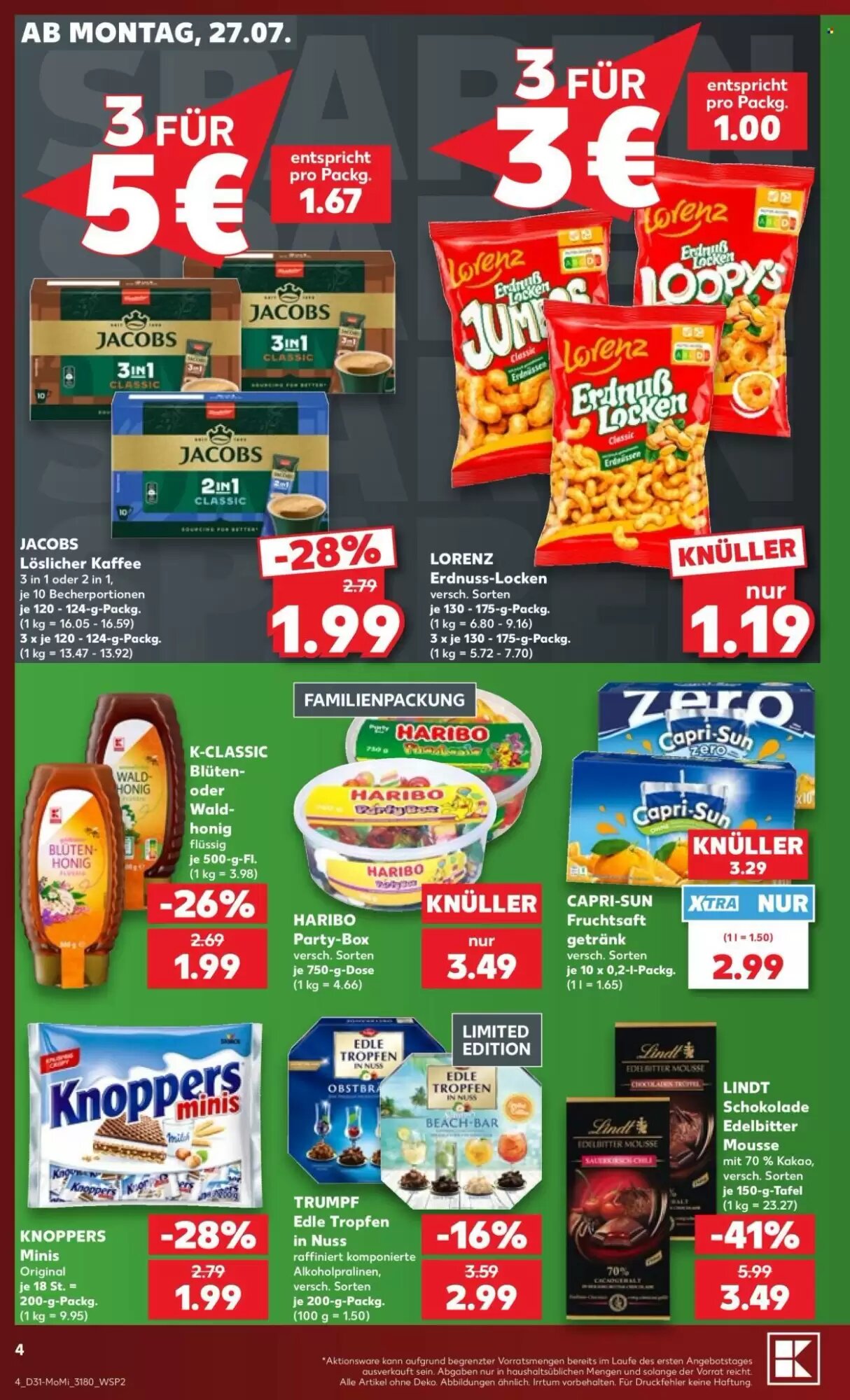 Kaufland Prospekt (ab 27.07.2026) zum Blättern - Seite 4