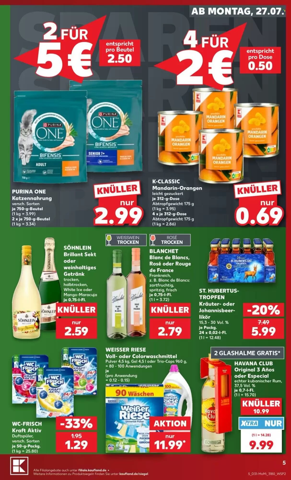 Kaufland Prospekt (ab 27.07.2026) zum Blättern - Seite 5