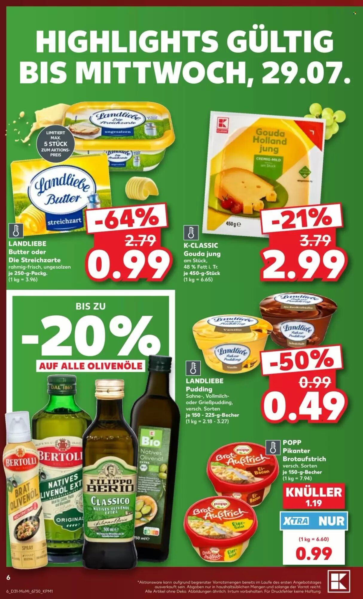 Kaufland Prospekt (ab 27.07.2026) zum Blättern - Seite 6