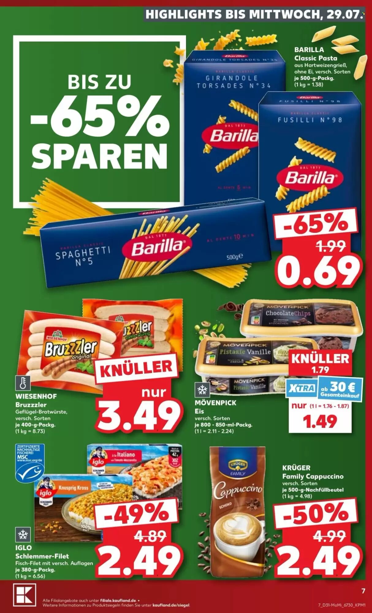 Kaufland Prospekt (ab 27.07.2026) zum Blättern - Seite 7