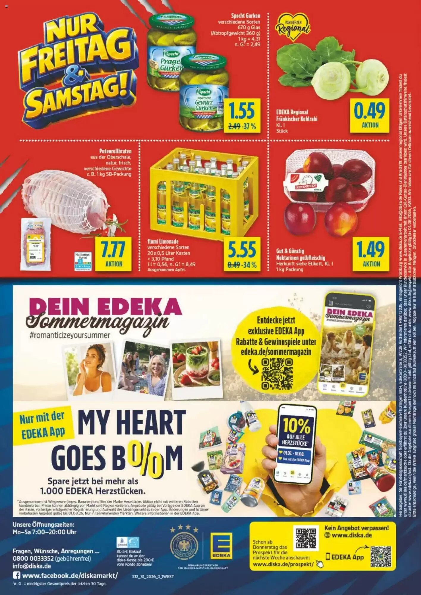 diska Prospekt (ab 27.07.2026) zum Blättern - Seite 12