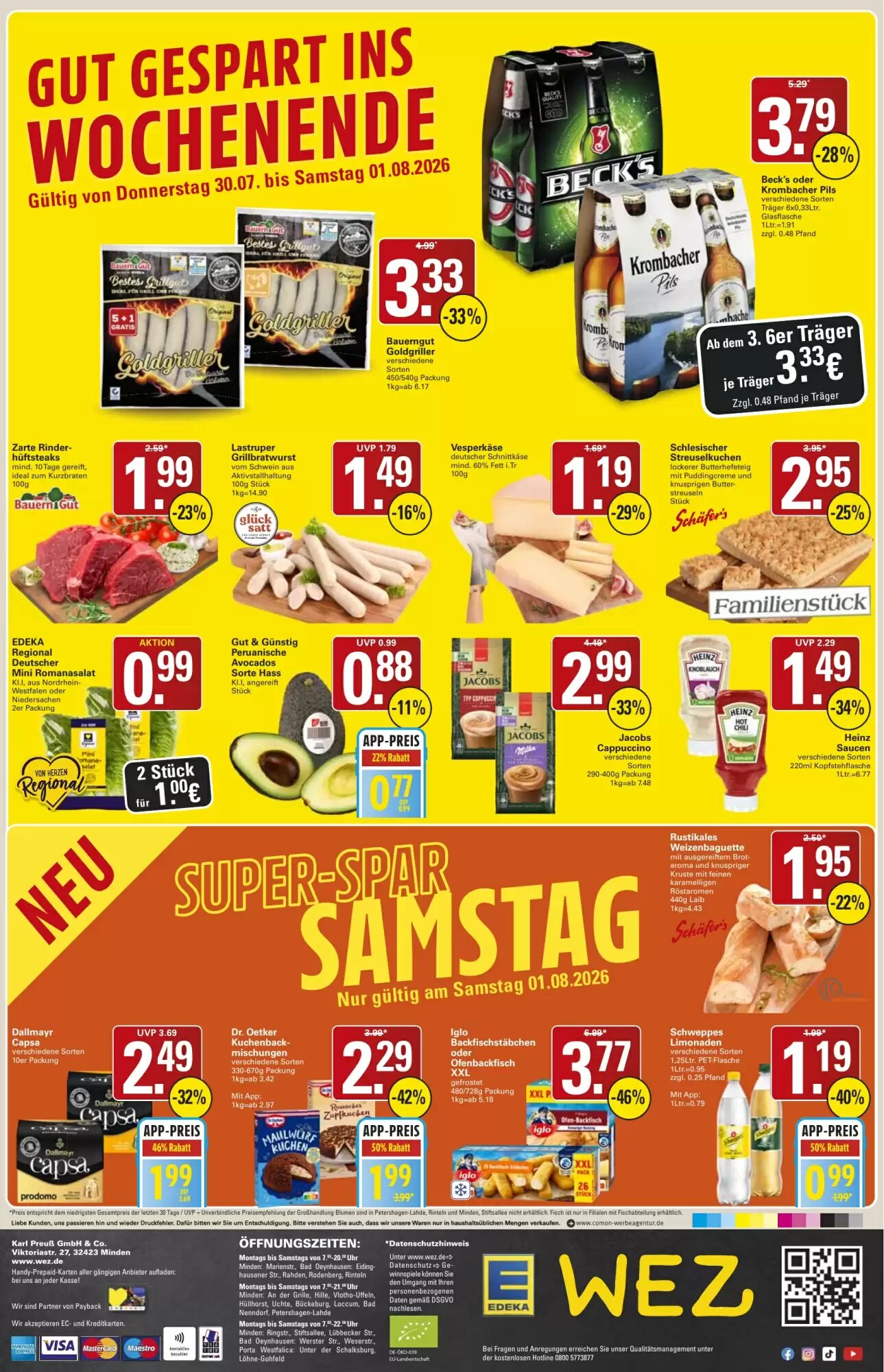 WEZ Prospekt (ab 27.07.2026) zum Blättern - Seite 16