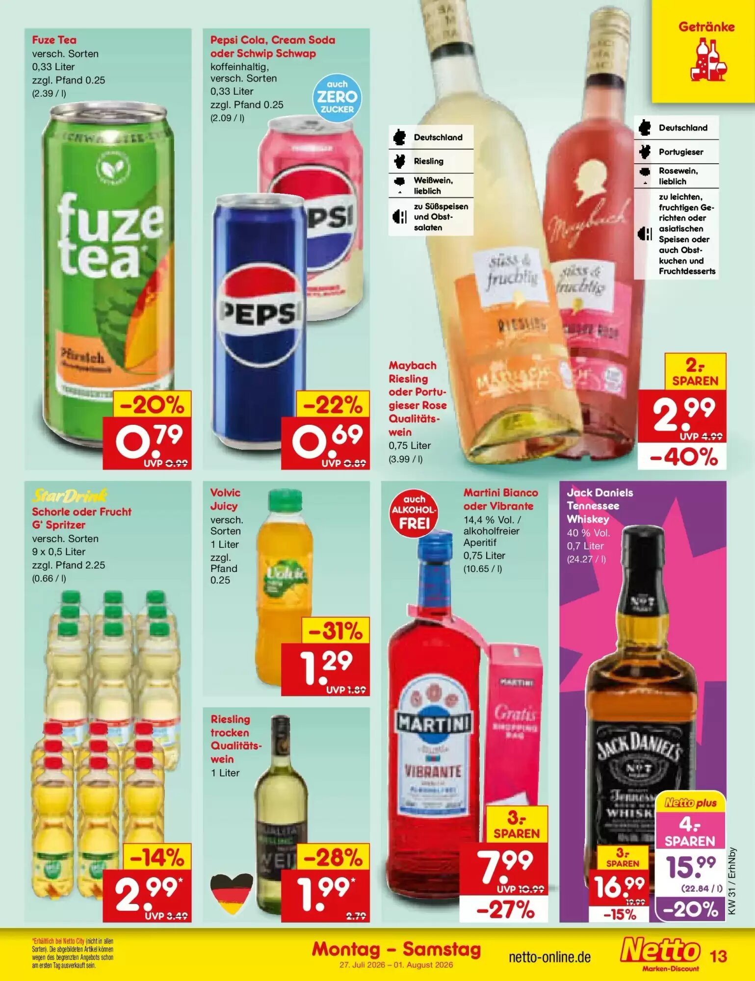 Netto Marken-Discount Prospekt (ab 27.07.2026) zum Blättern - Seite 21