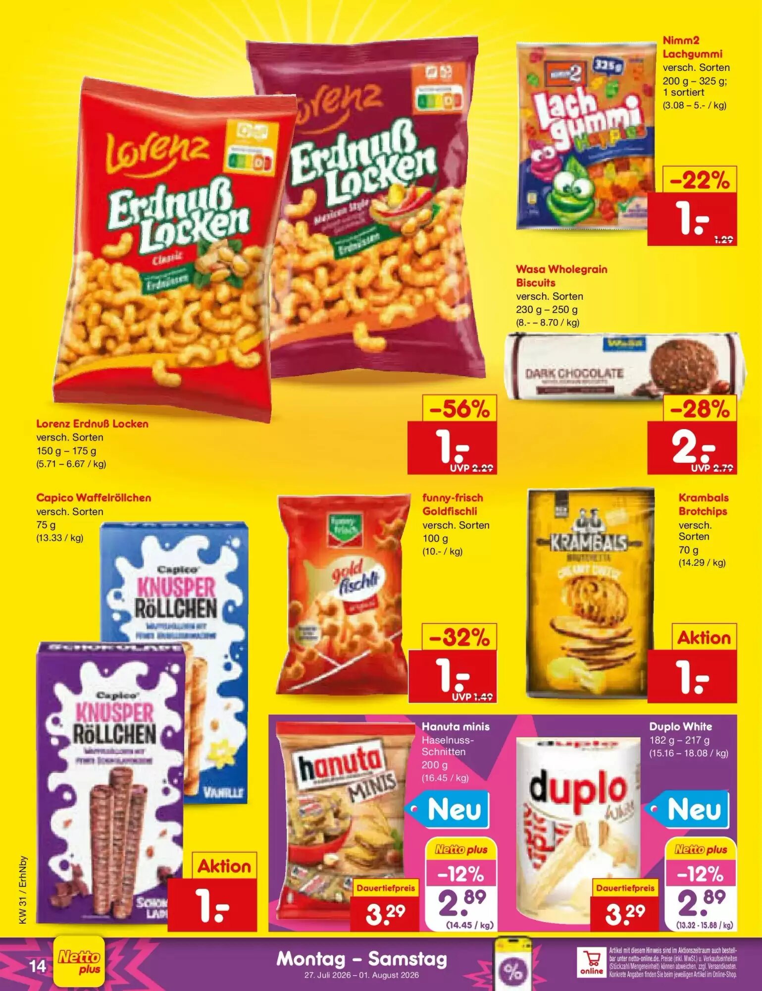 Netto Marken-Discount Prospekt (ab 27.07.2026) zum Blättern - Seite 24