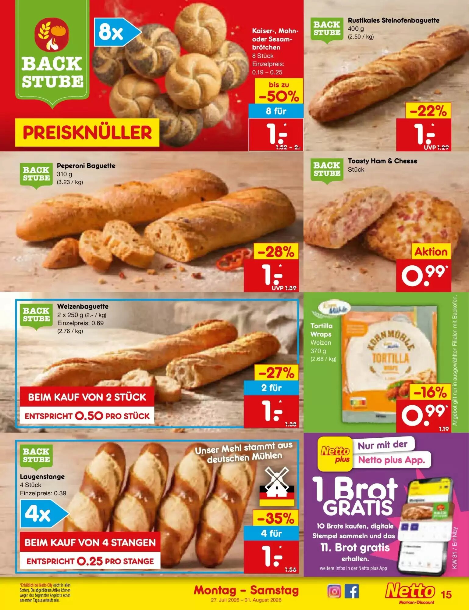 Netto Marken-Discount Prospekt (ab 27.07.2026) zum Blättern - Seite 25