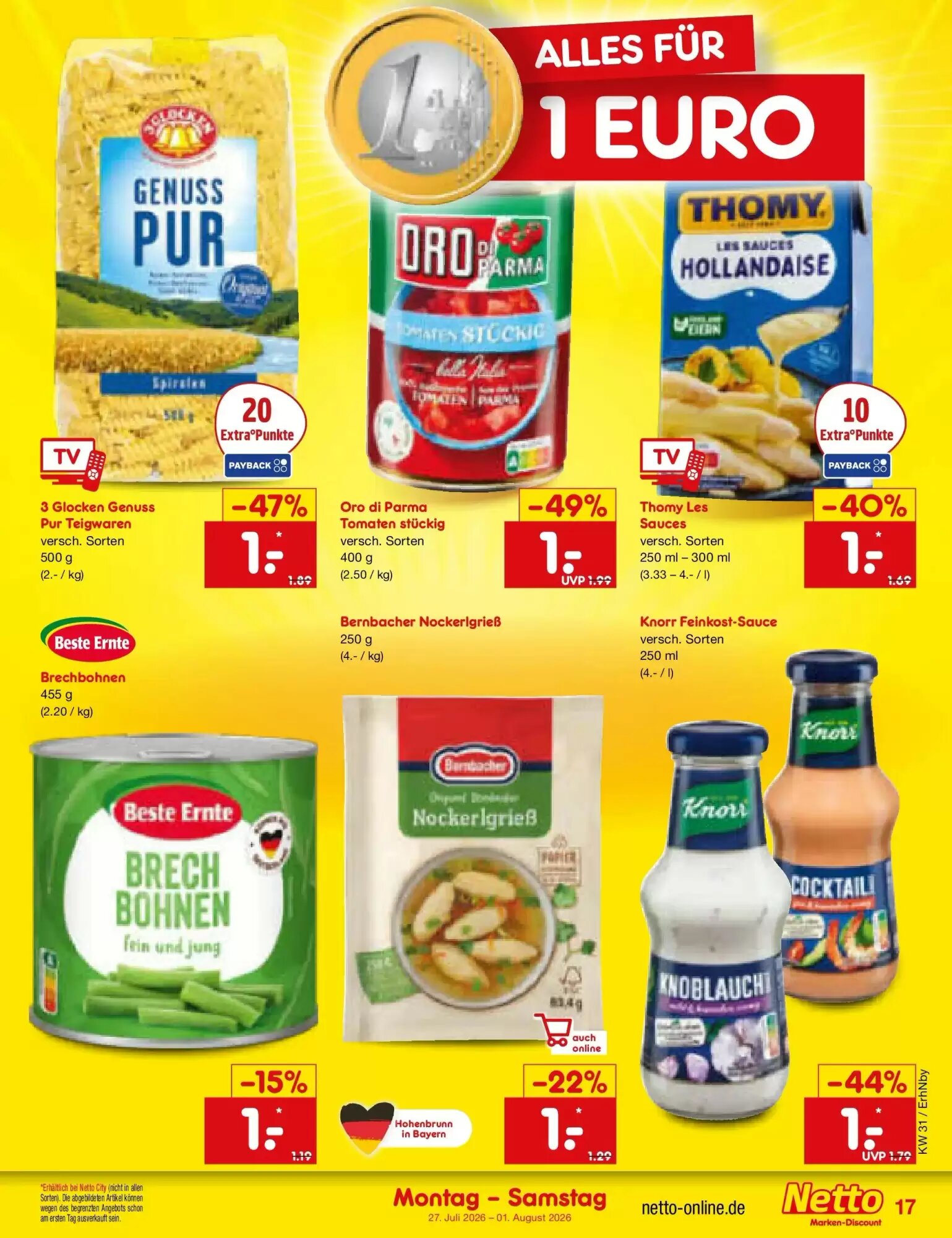 Netto Marken-Discount Prospekt (ab 27.07.2026) zum Blättern - Seite 27