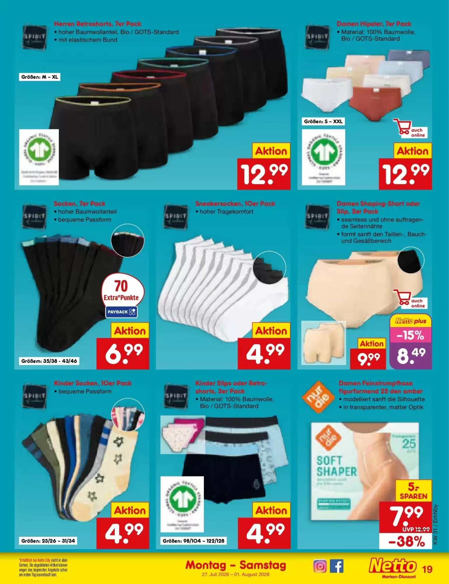 Netto Marken-Discount Prospekt (ab 27.07.2026) zum Blättern - Seite 29