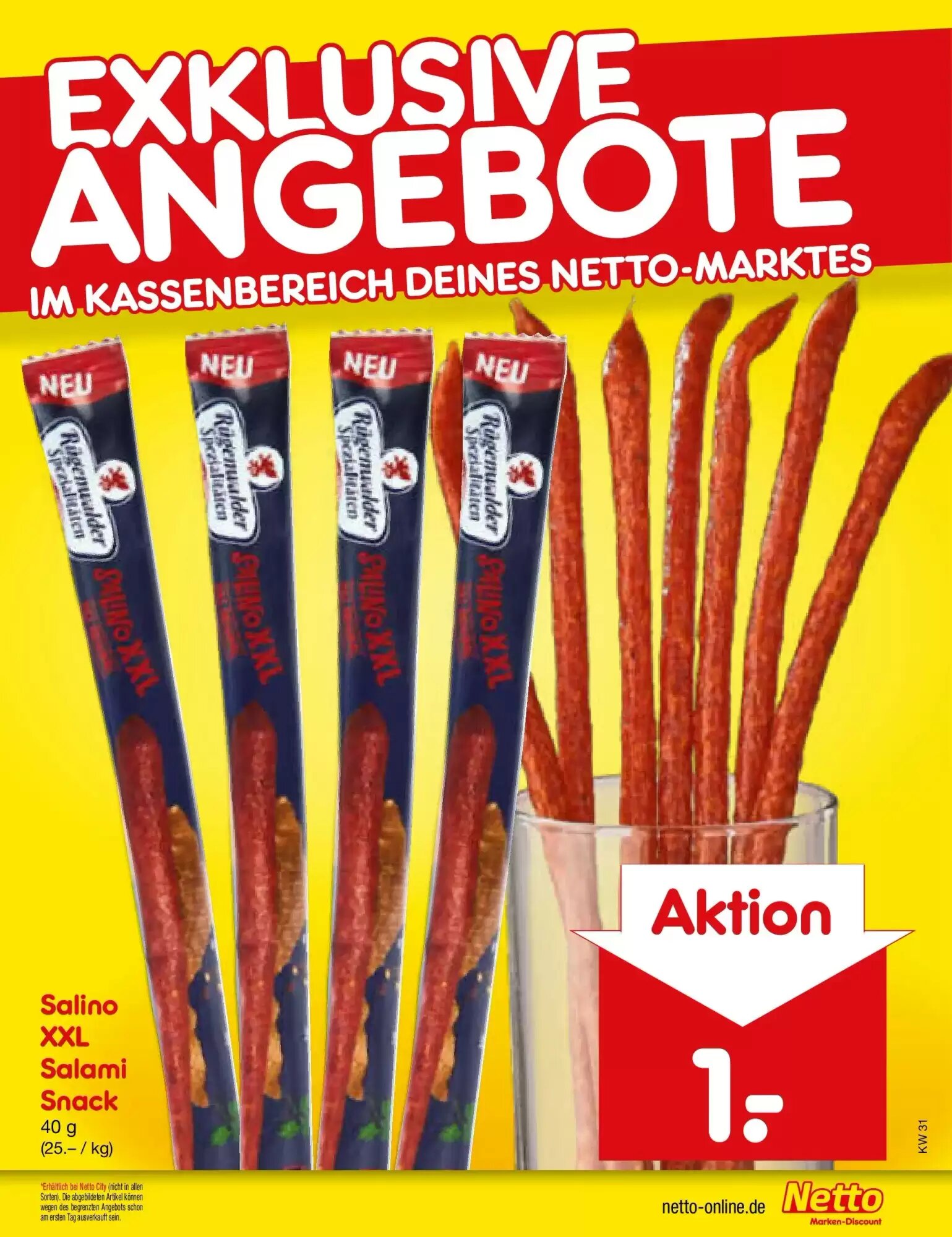 Netto Marken-Discount Prospekt (ab 27.07.2026) zum Blättern - Seite 31