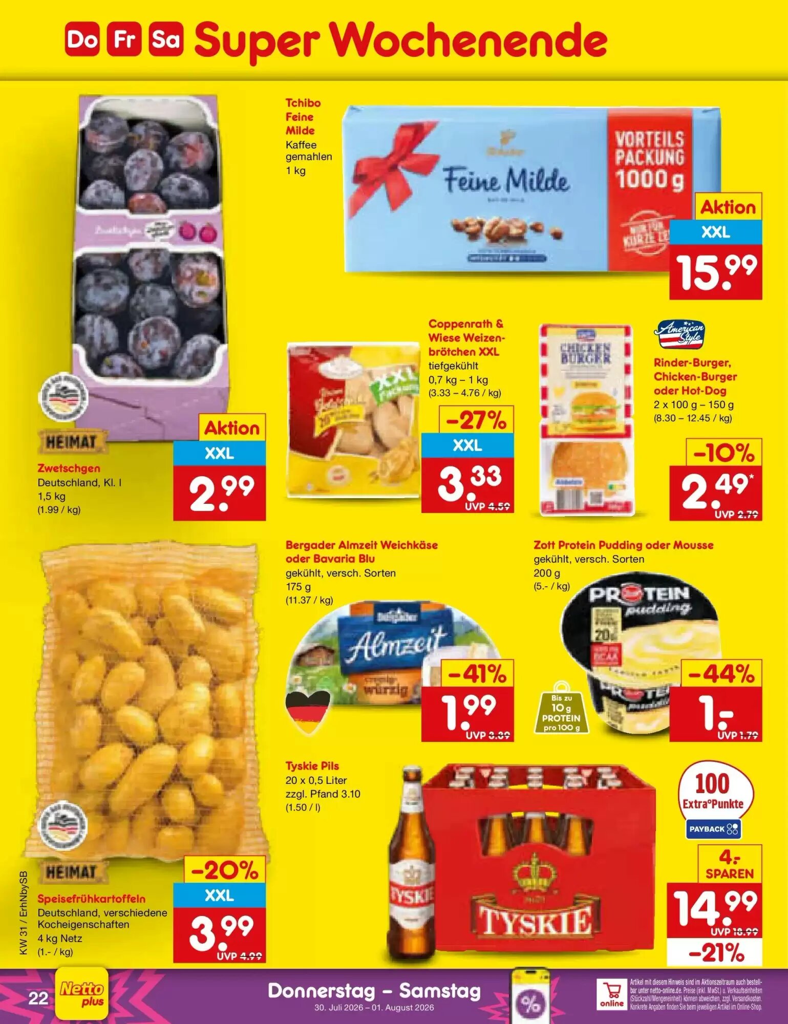 Netto Marken-Discount Prospekt (ab 27.07.2026) zum Blättern - Seite 34