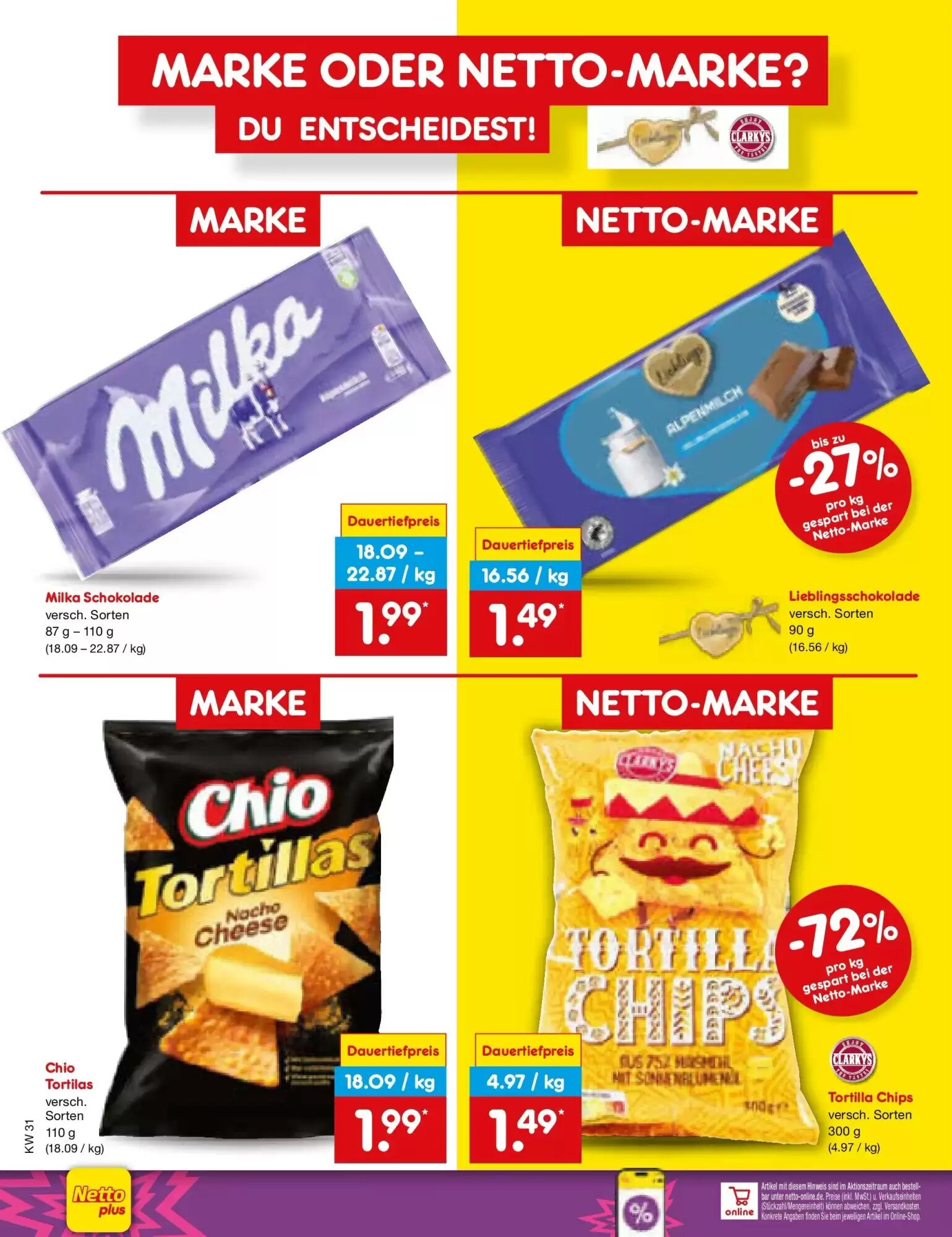 Netto Marken-Discount Prospekt (ab 27.07.2026) zum Blättern - Seite 39