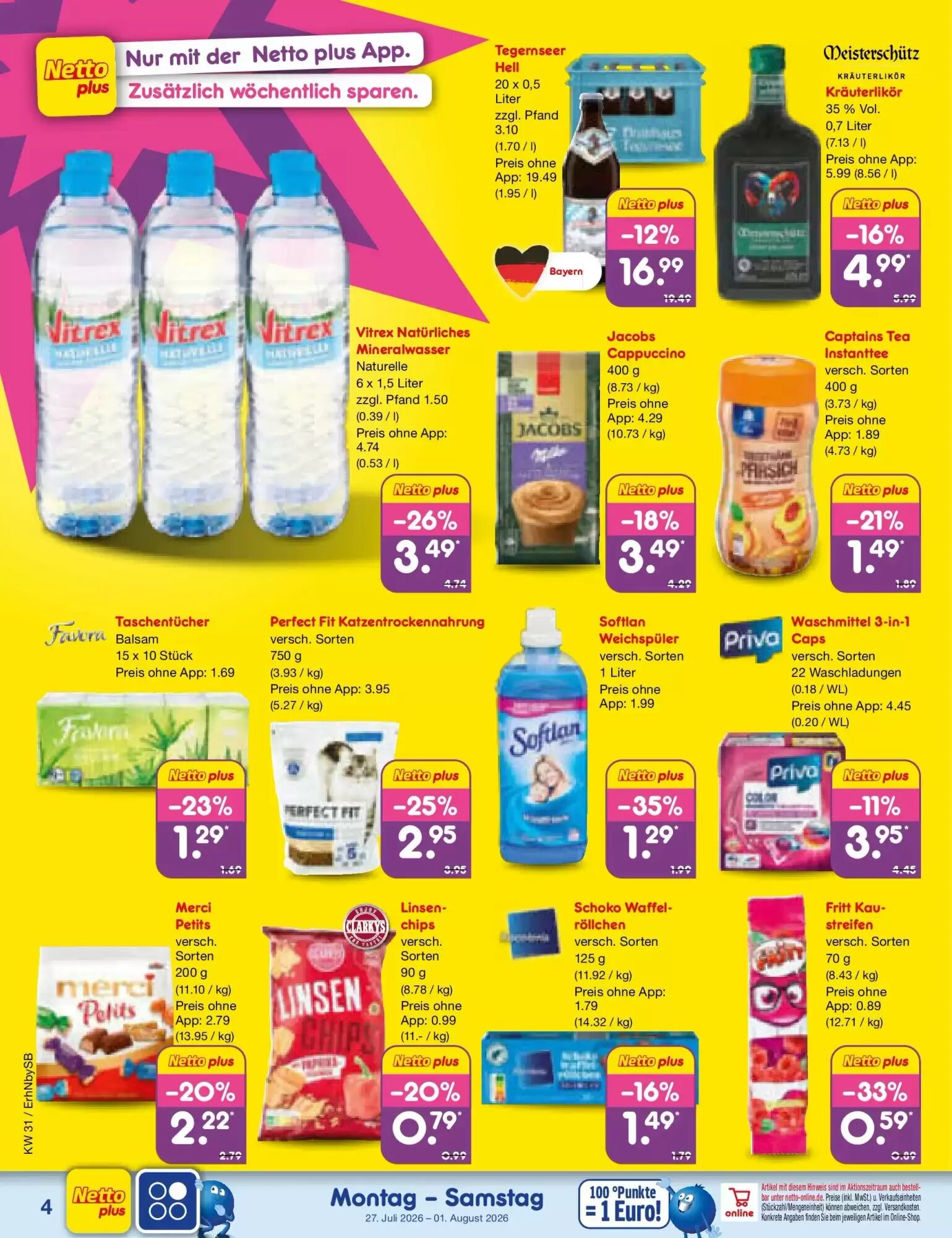Netto Marken-Discount Prospekt (ab 27.07.2026) zum Blättern - Seite 4
