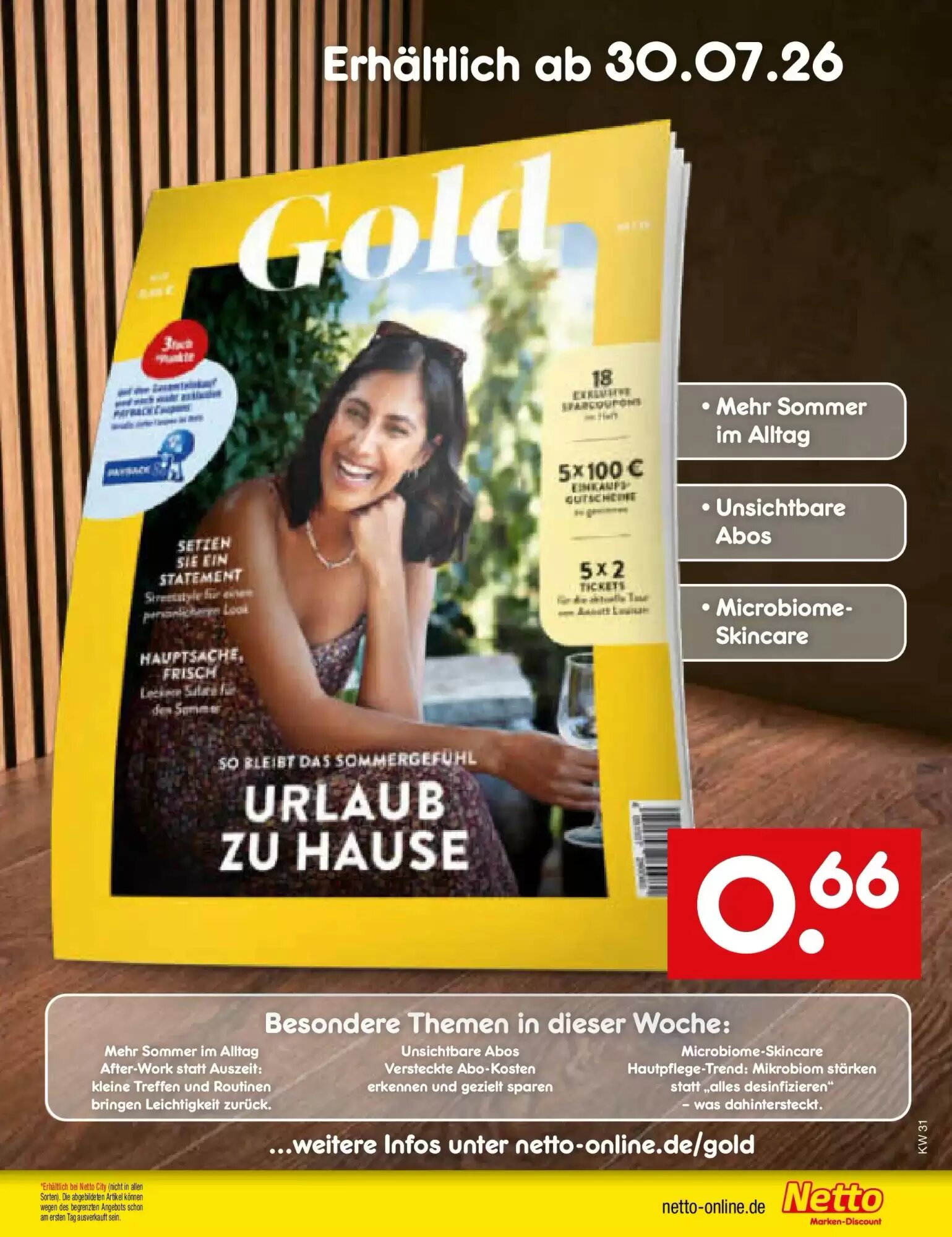 Netto Marken-Discount Prospekt (ab 27.07.2026) zum Blättern - Seite 45