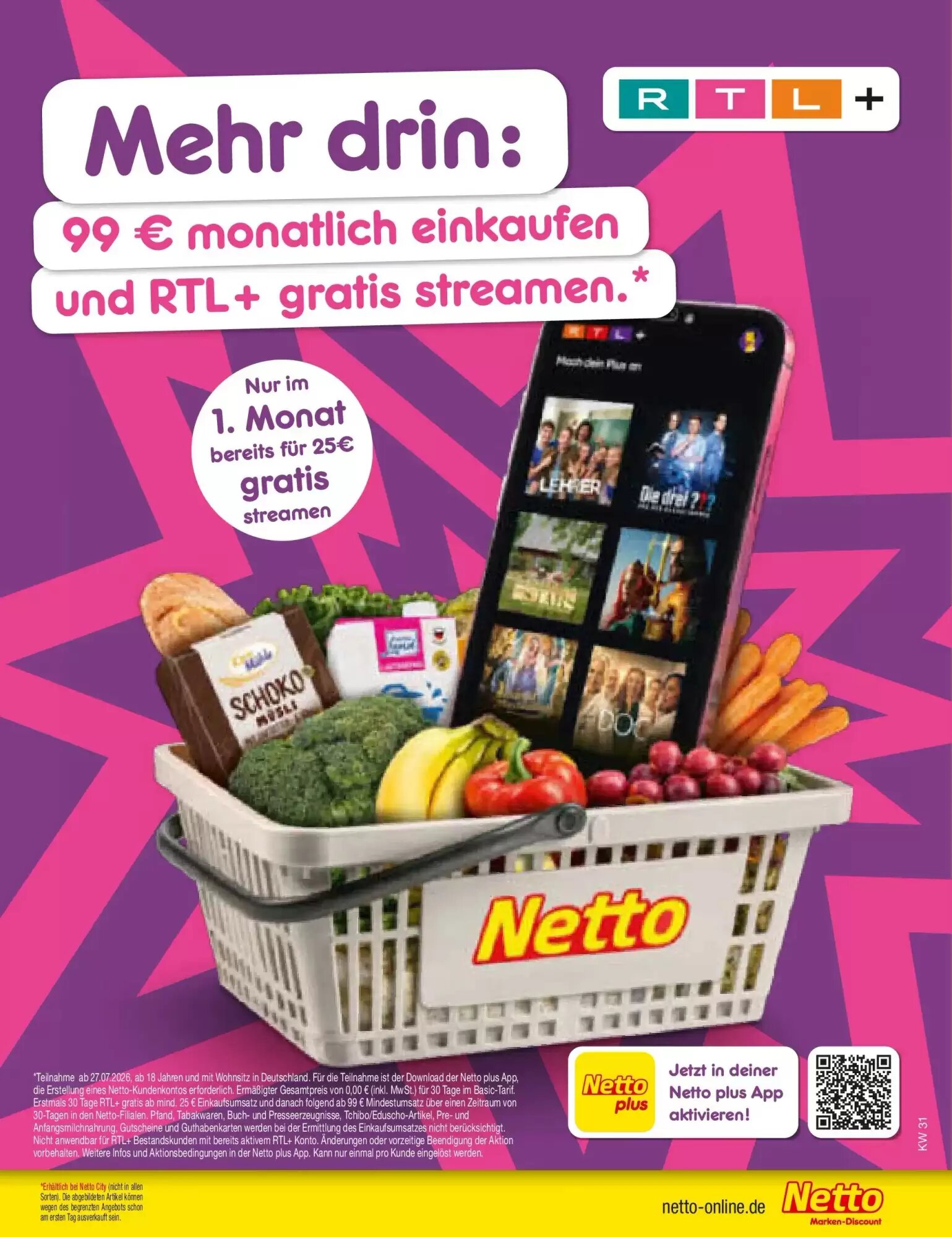 Netto Marken-Discount Prospekt (ab 27.07.2026) zum Blättern - Seite 47