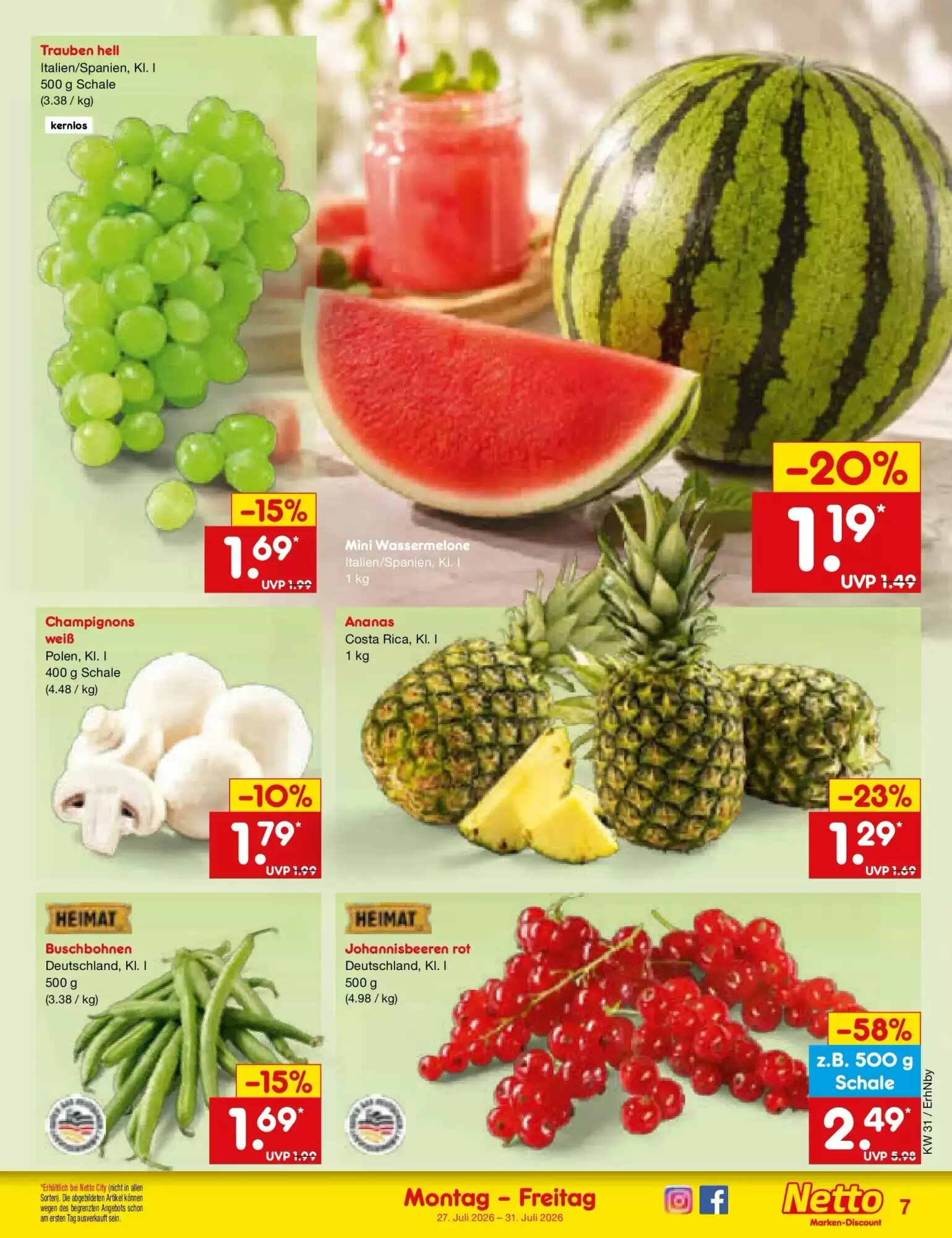 Netto Marken-Discount Prospekt (ab 27.07.2026) zum Blättern - Seite 9
