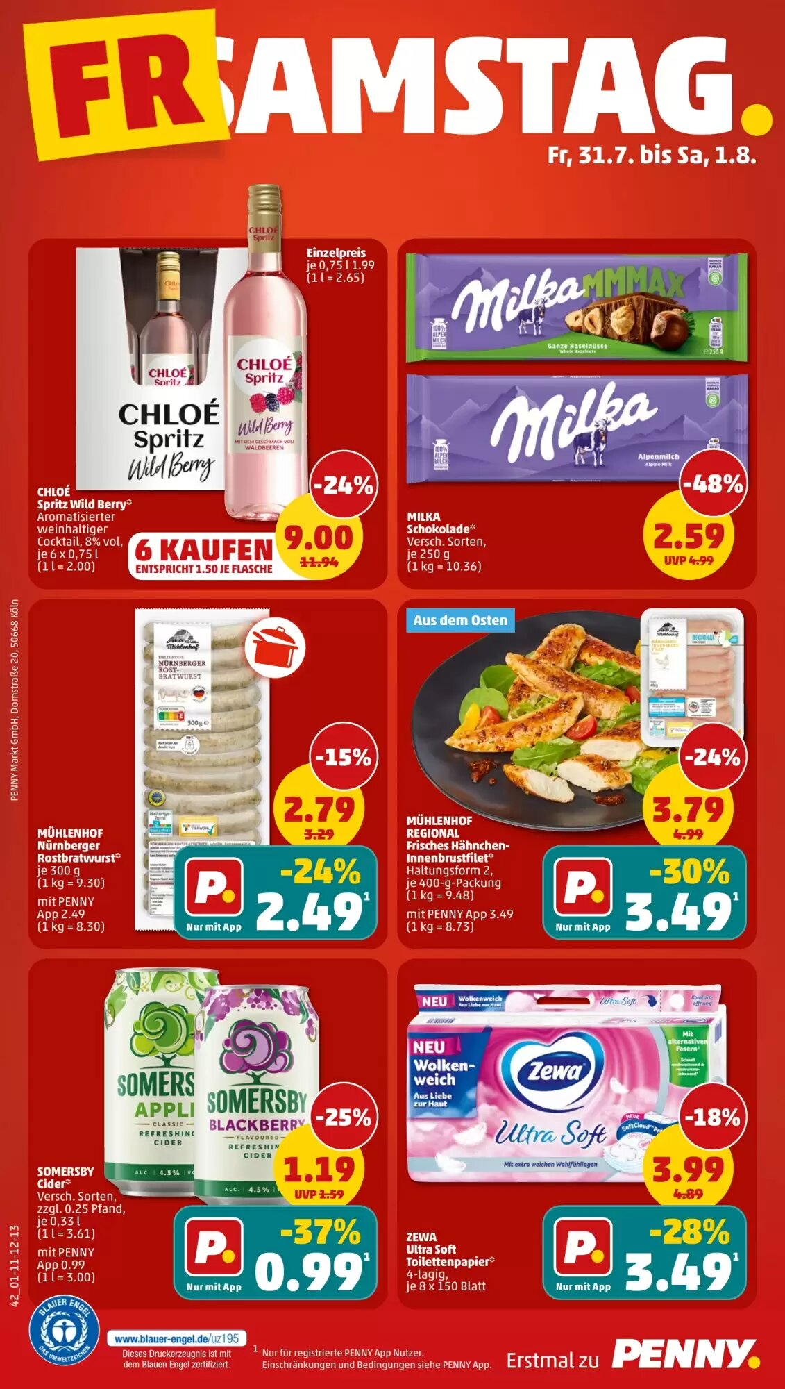 PENNY Prospekt (ab 27.07.2026) zum Blättern - Seite 48