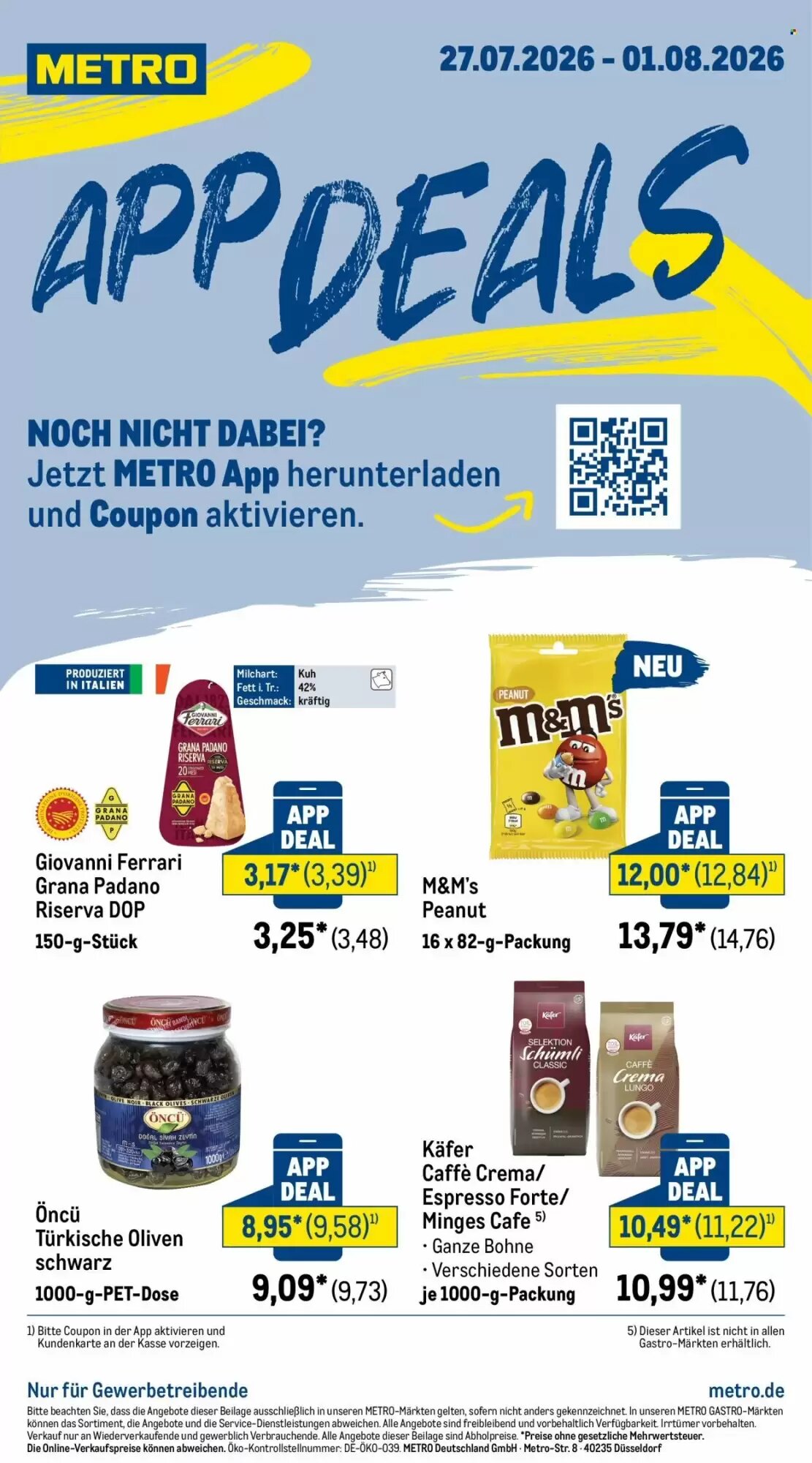 METRO Prospekt (ab 27.07.2026) zum Blättern - Seite 1