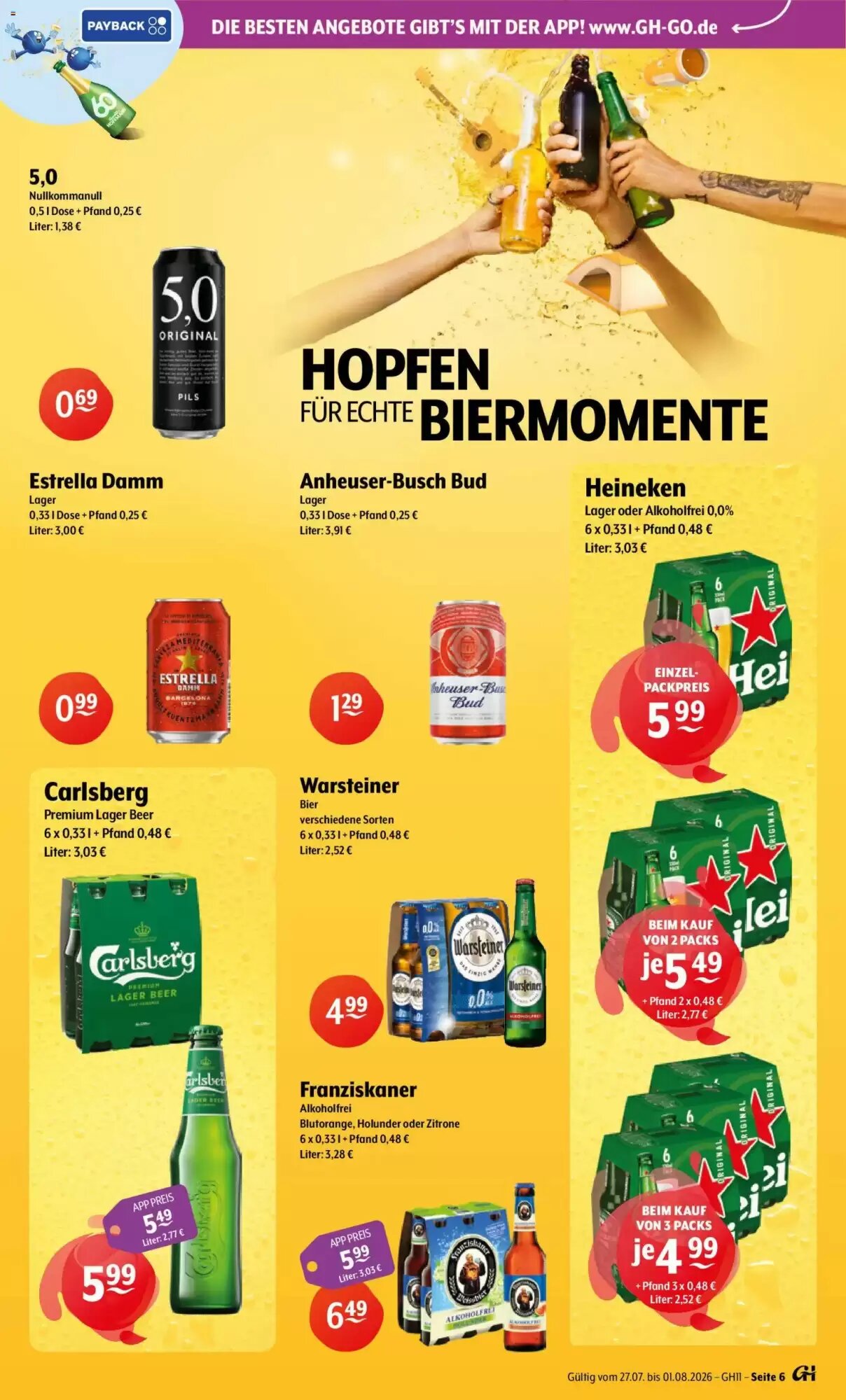 Getränke Hoffmann Prospekt (ab 27.07.2026) zum Blättern - Seite 6