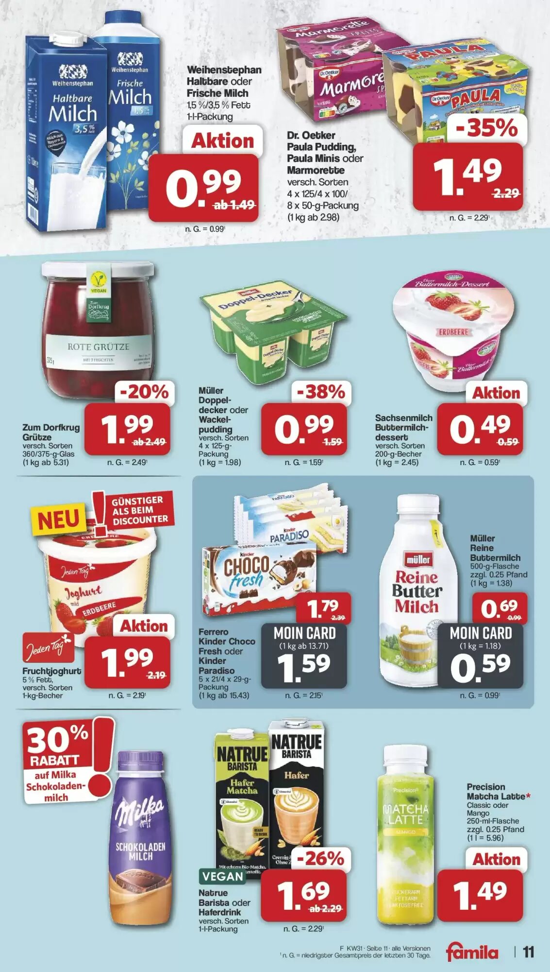 Famila Nord West Prospekt (ab 27.07.2026) zum Blättern - Seite 11