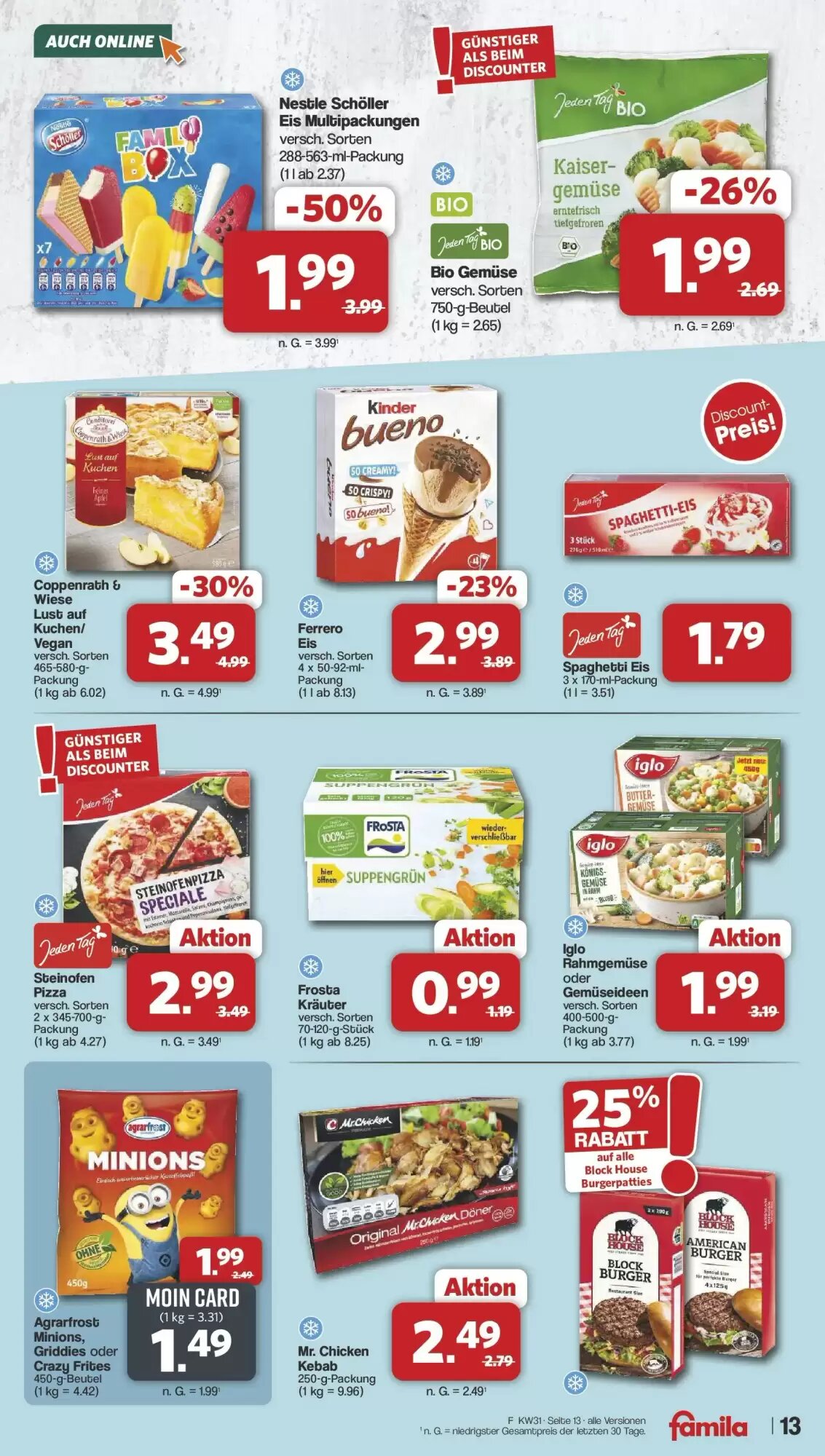 Famila Nord West Prospekt (ab 27.07.2026) zum Blättern - Seite 13