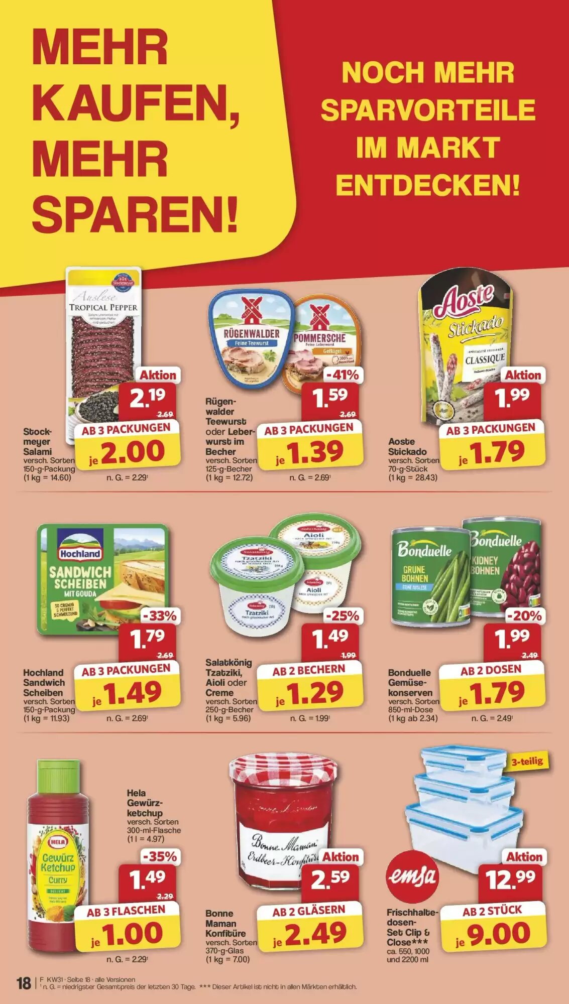 Famila Nord West Prospekt (ab 27.07.2026) zum Blättern - Seite 18