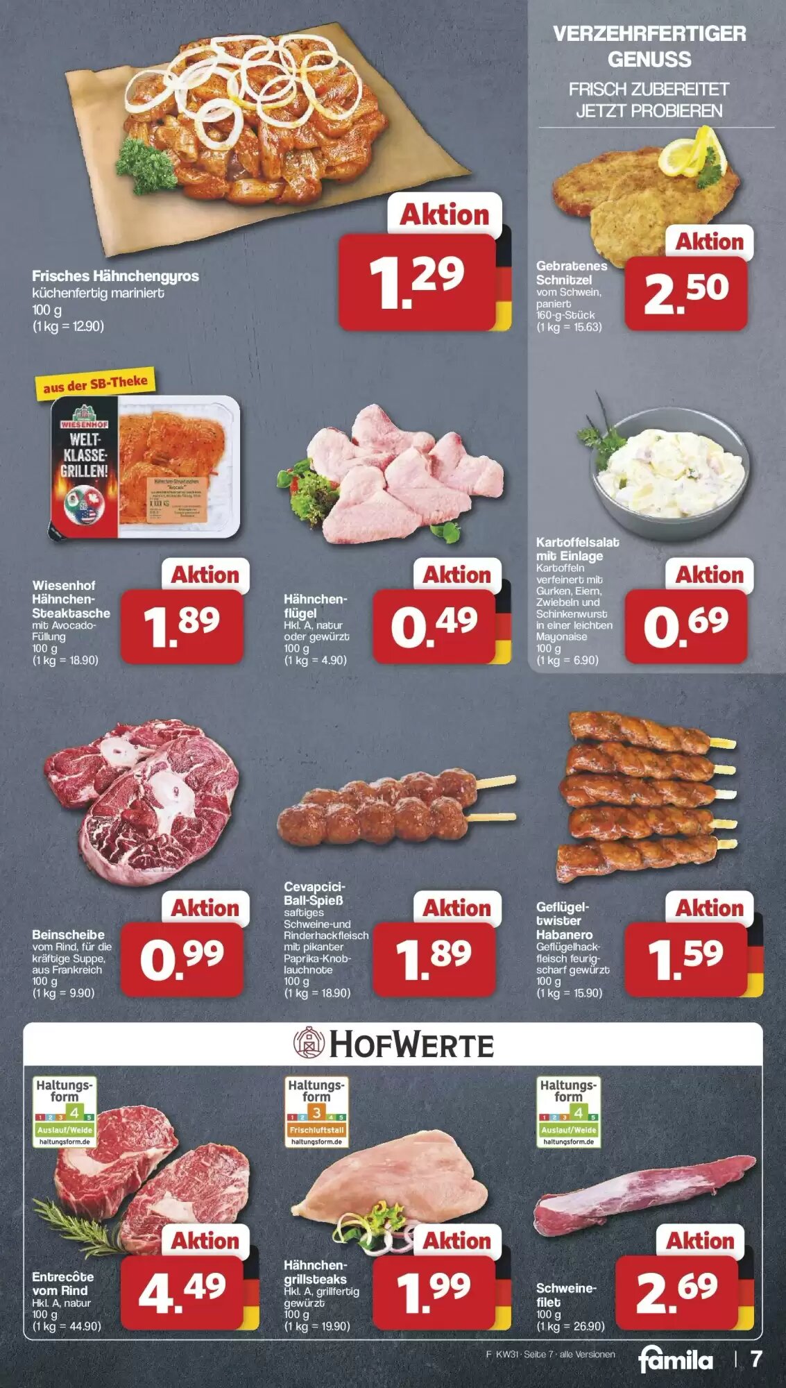 Famila Nord West Prospekt (ab 27.07.2026) zum Blättern - Seite 7