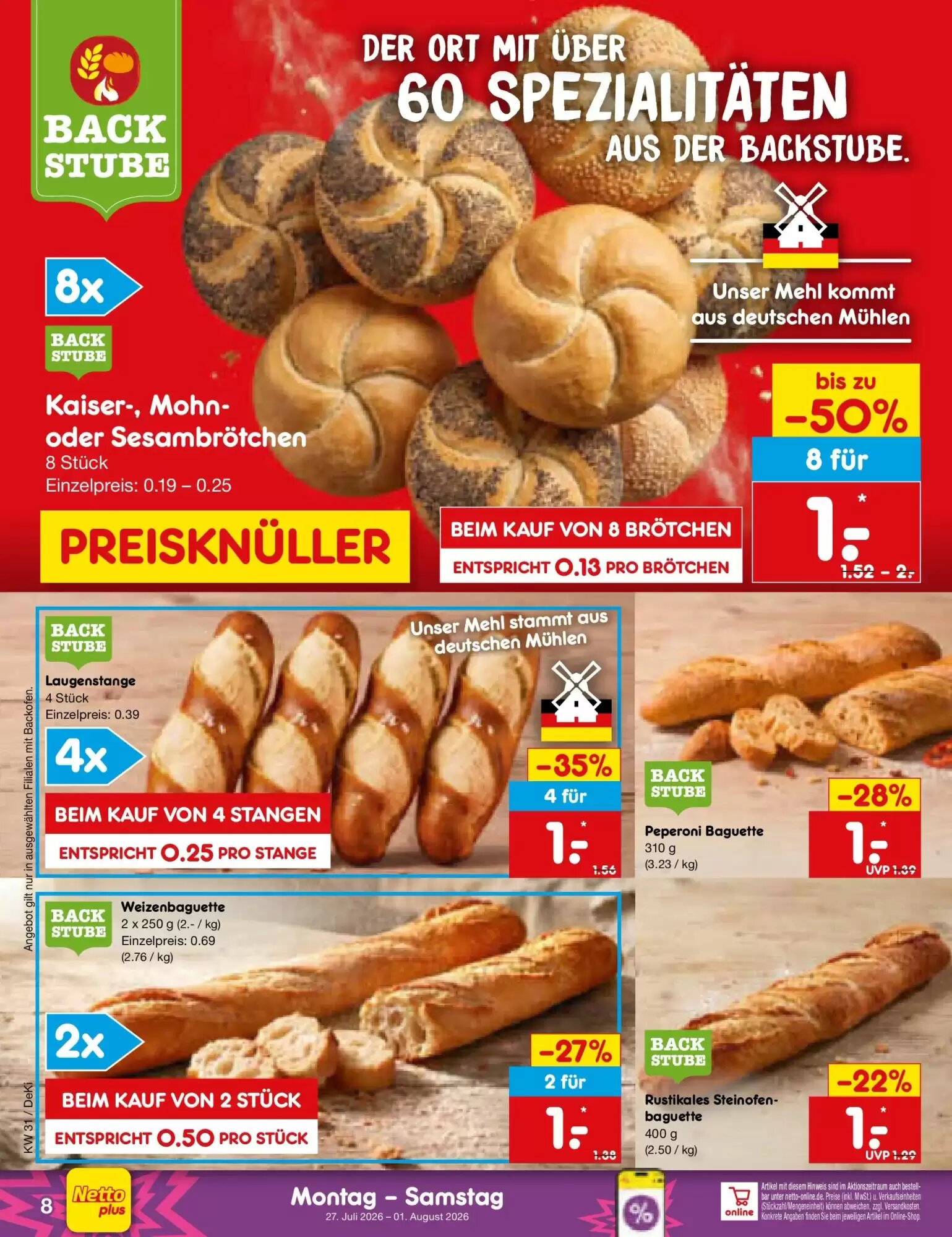 Netto Marken-Discount Prospekt (ab 27.07.2026) zum Blättern - Seite 10